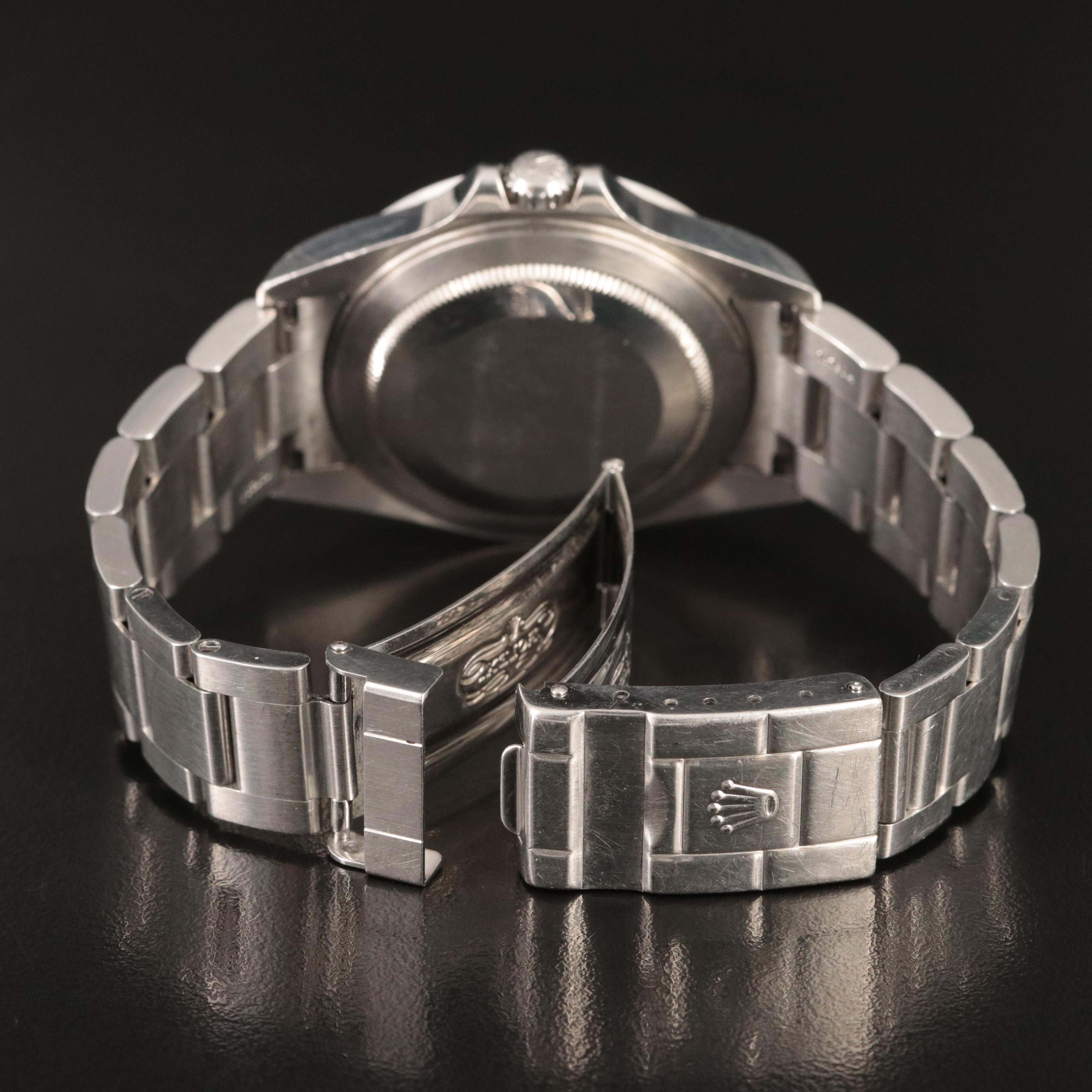 2004 Rolex Explorer II Black Dial Stainless Steel Watch