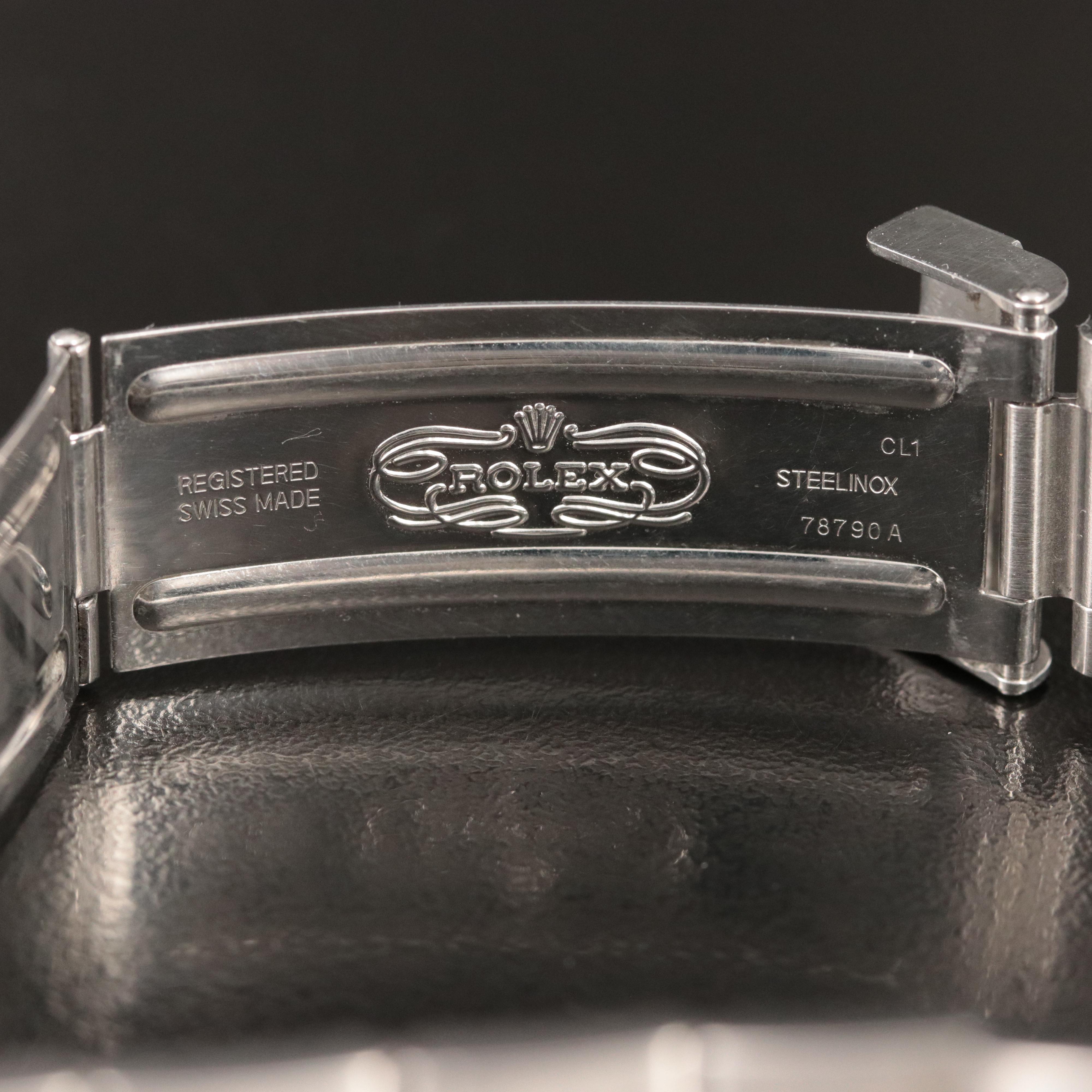 2004 Rolex Explorer II Black Dial Stainless Steel Watch