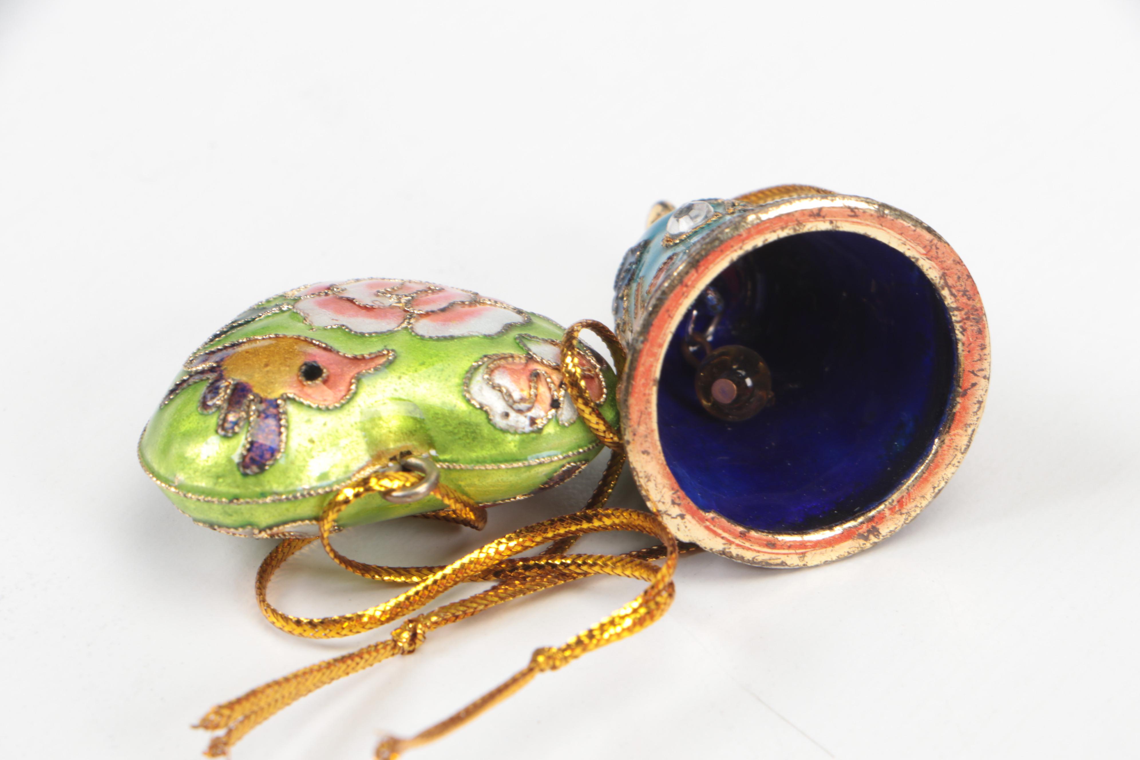 Cloisonné Christmas Ornaments