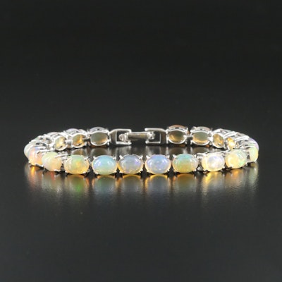 Sterling Opal Bracelet