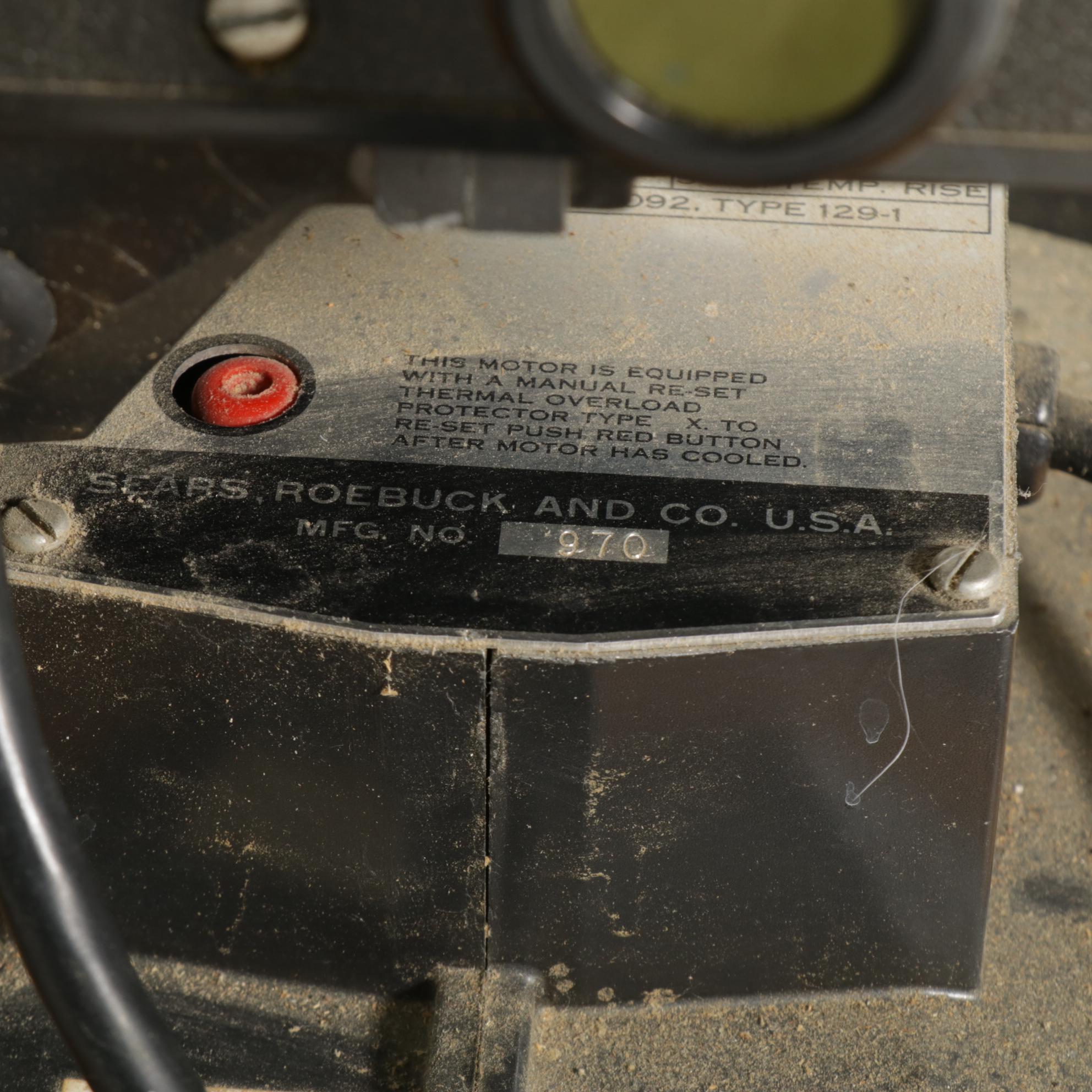 Sears Craftsman 9" Radial Arm Saw