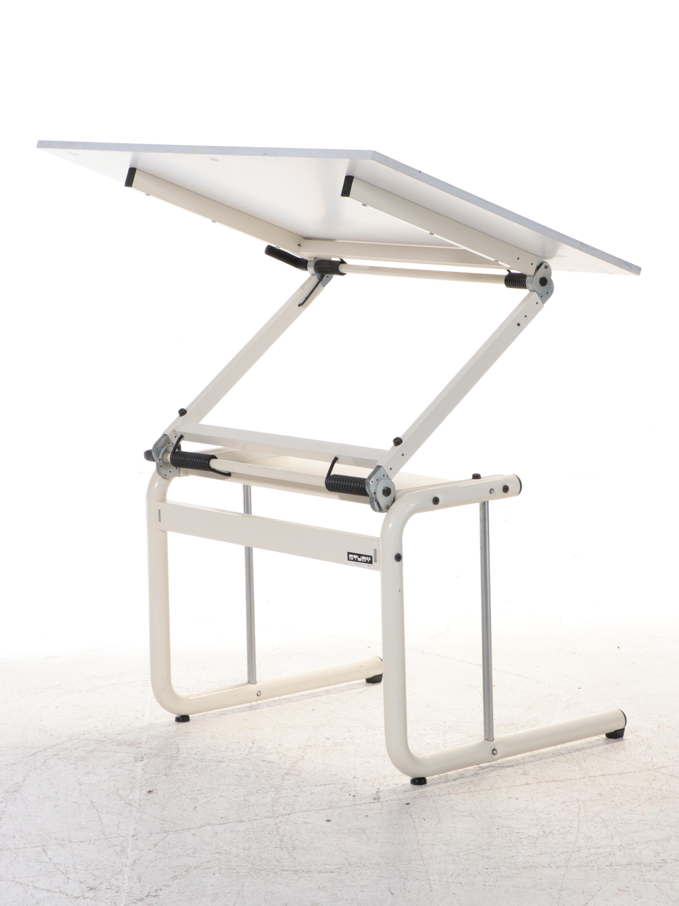 Neolt Italian Metal Base Adjustable Drafting Table