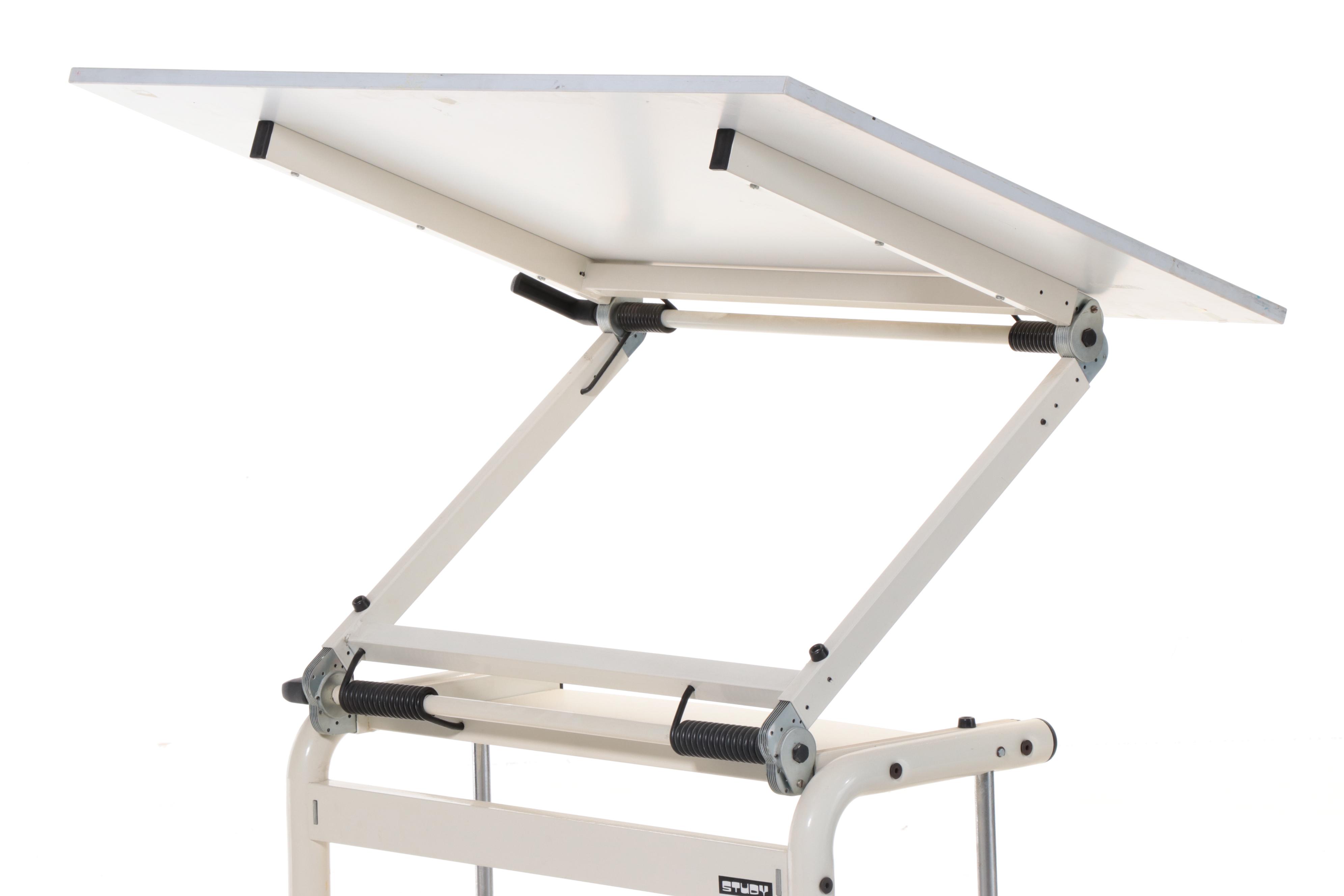 Neolt Italian Metal Base Adjustable Drafting Table