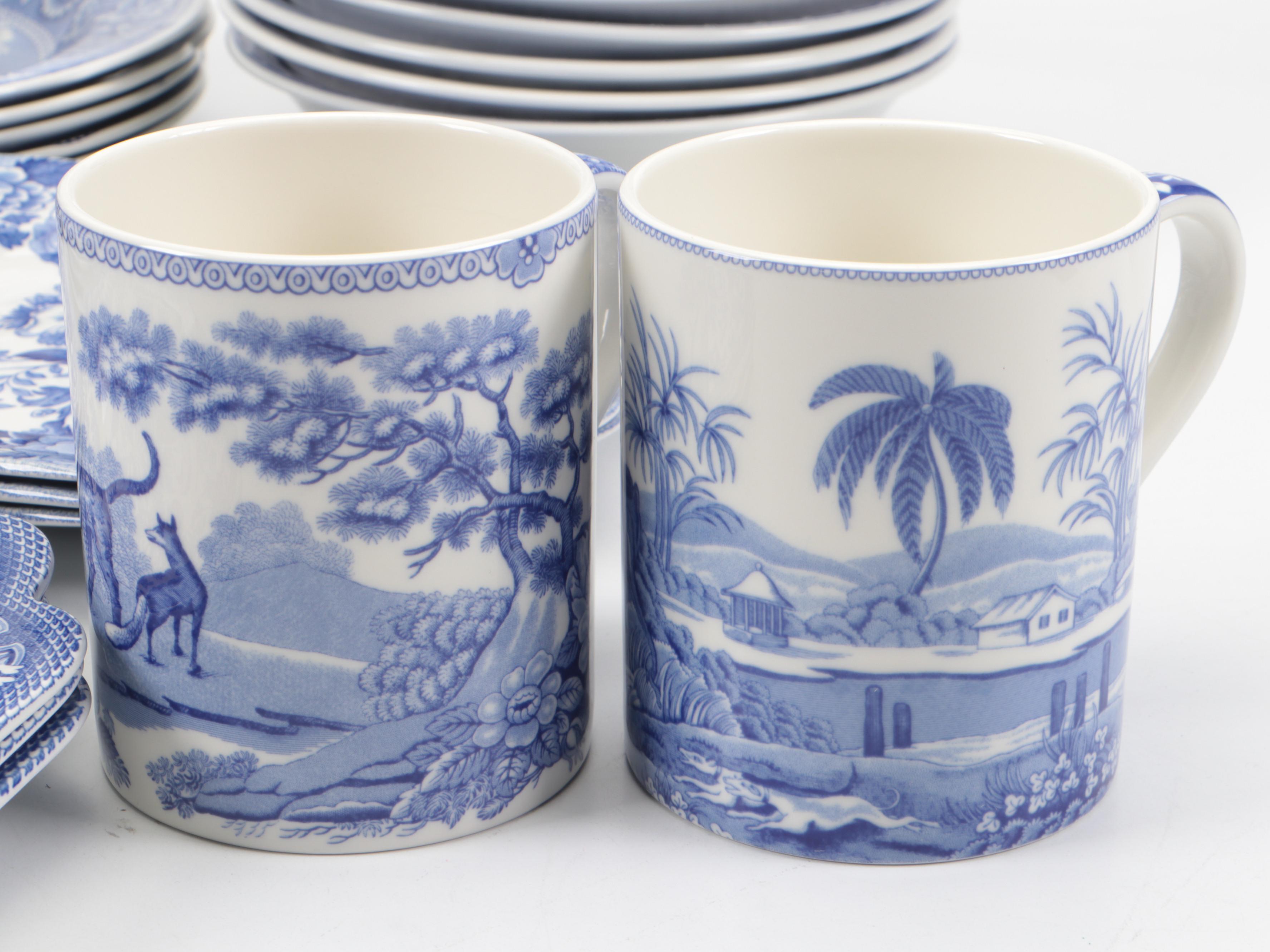 Spode "Blue Room" Collection Ceramic Dinnerware