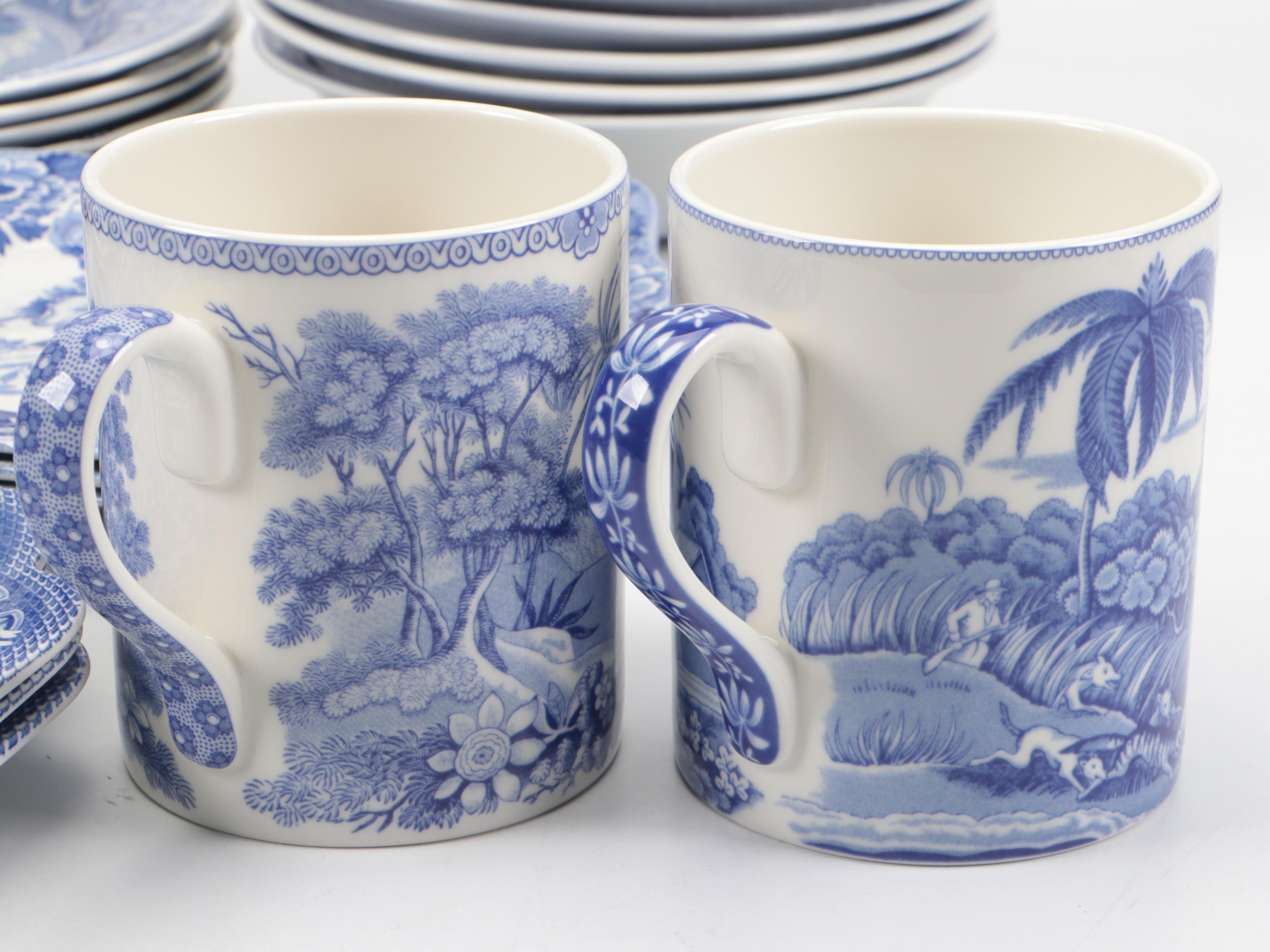 Spode "Blue Room" Collection Ceramic Dinnerware