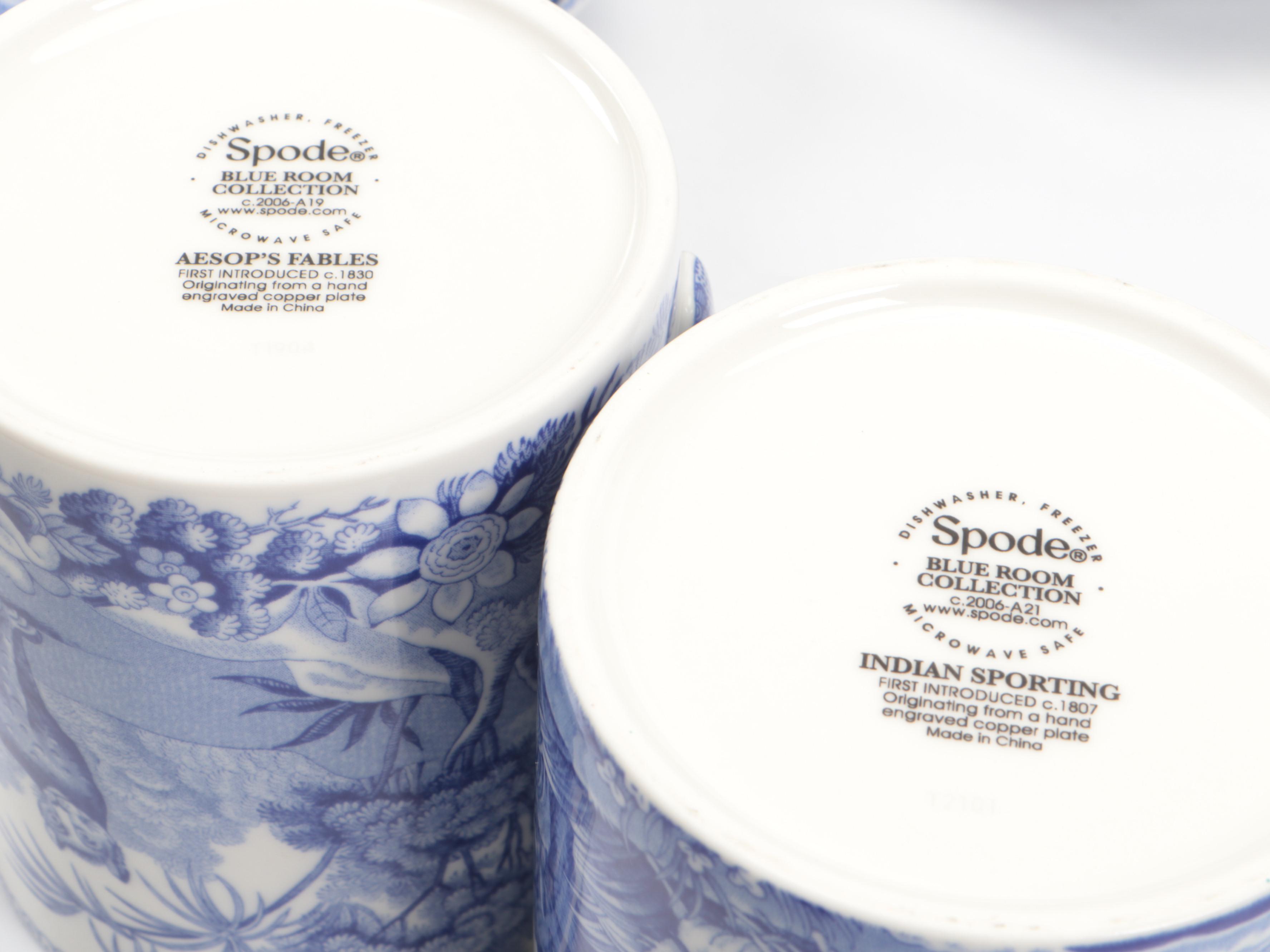 Spode "Blue Room" Collection Ceramic Dinnerware