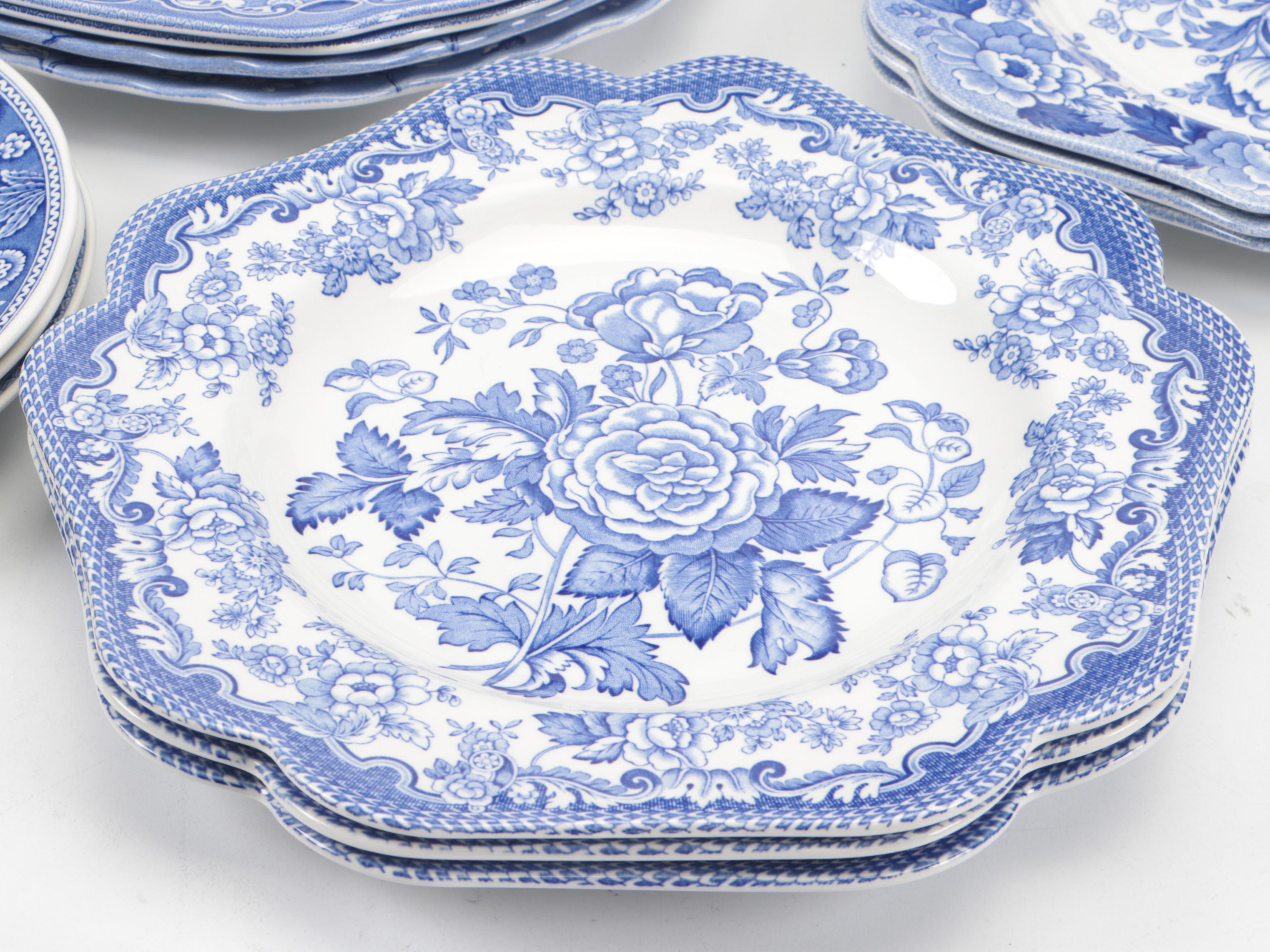 Spode "Blue Room" Collection Ceramic Dinnerware