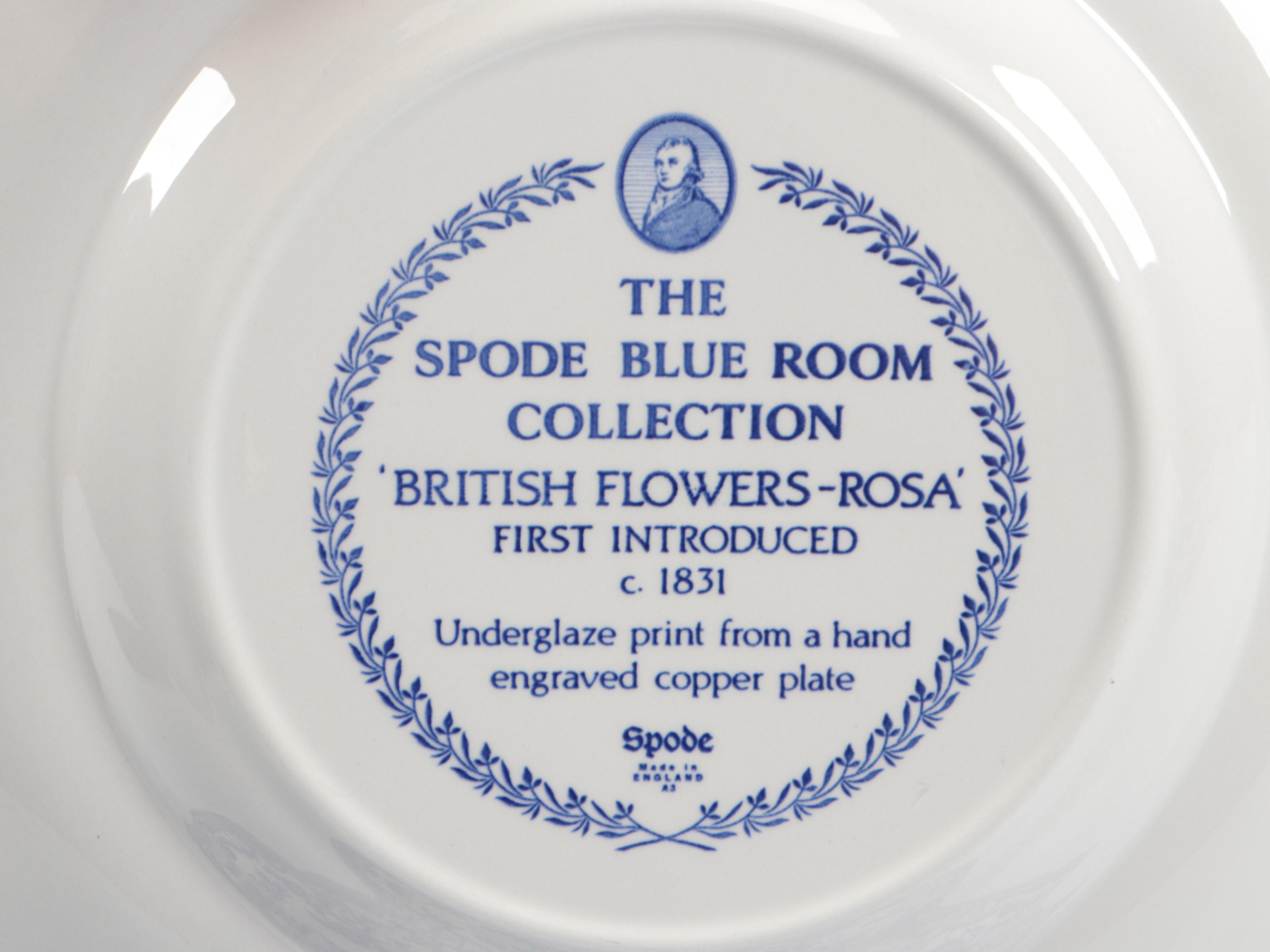 Spode "Blue Room" Collection Ceramic Dinnerware