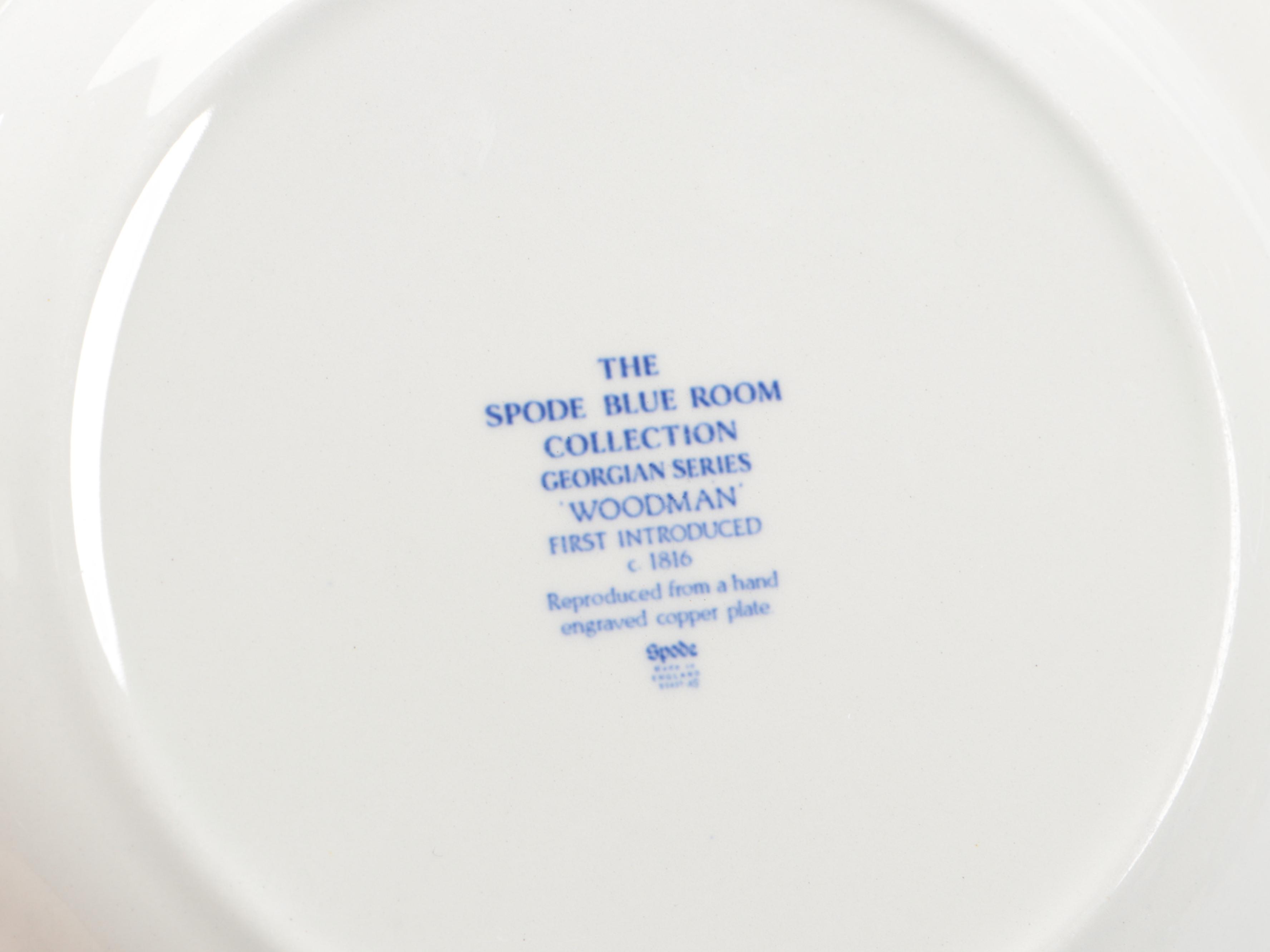 Spode "Blue Room" Collection Ceramic Dinnerware