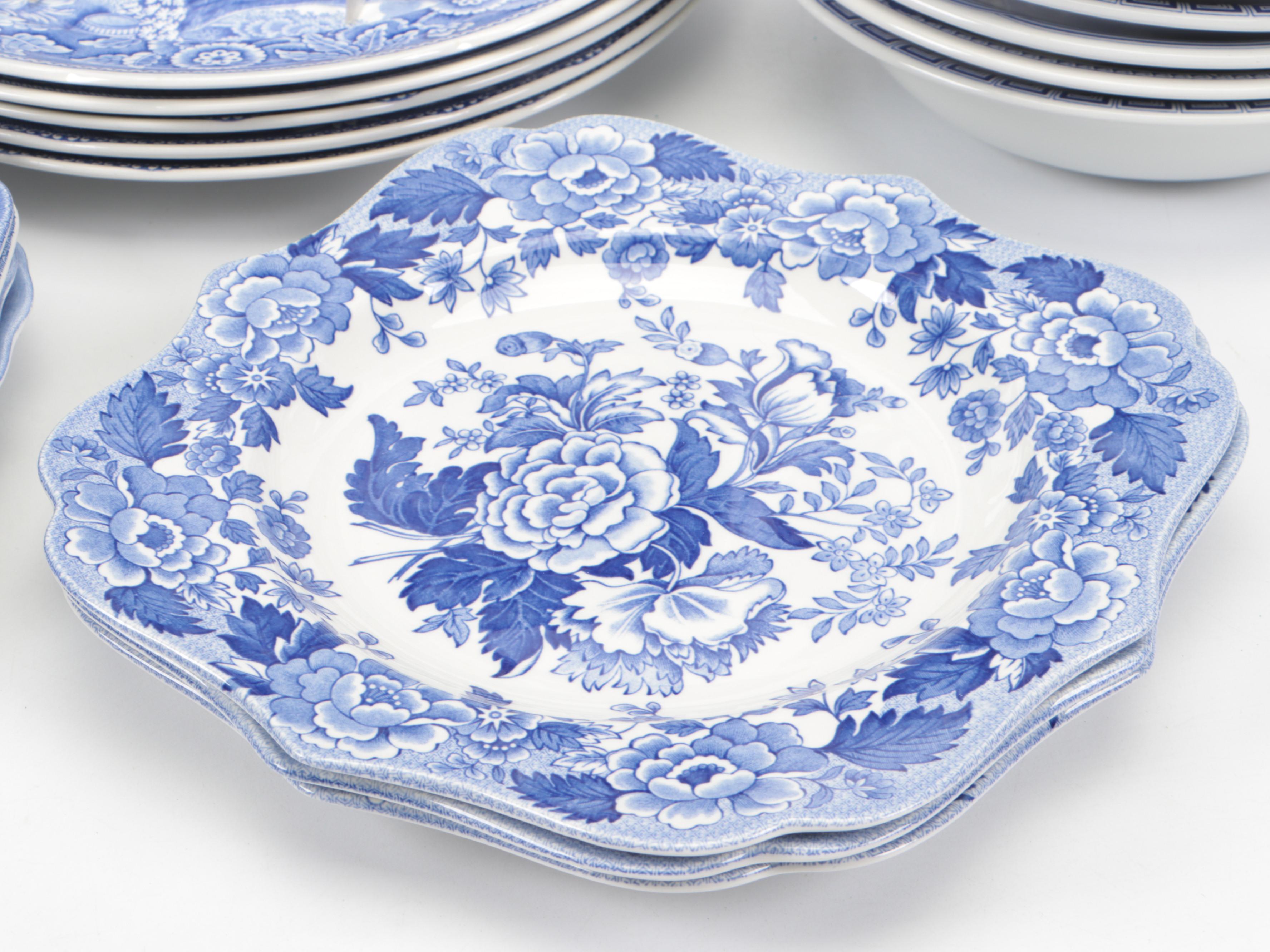 Spode "Blue Room" Collection Ceramic Dinnerware