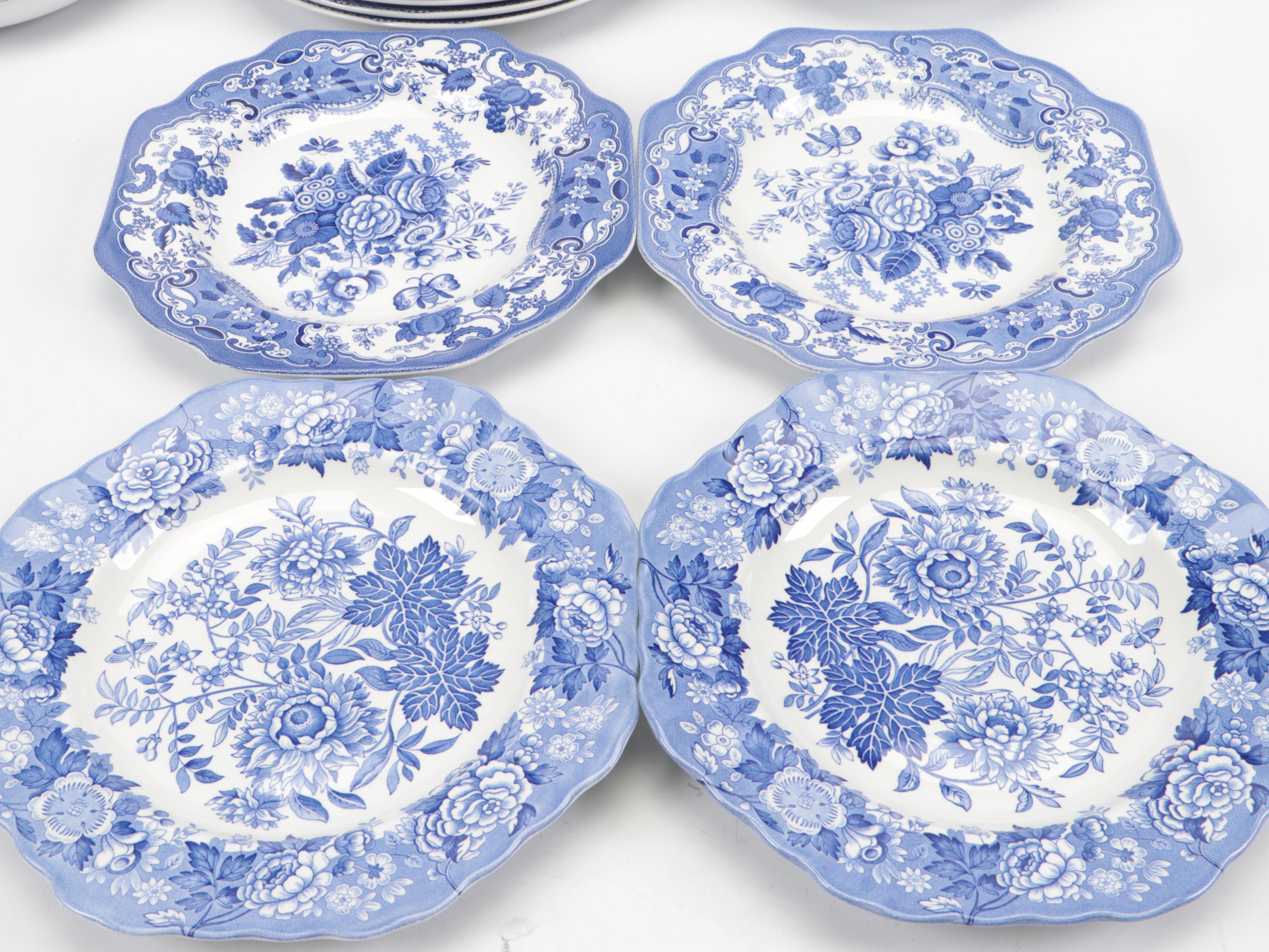 Spode "Blue Room" Collection Ceramic Dinnerware