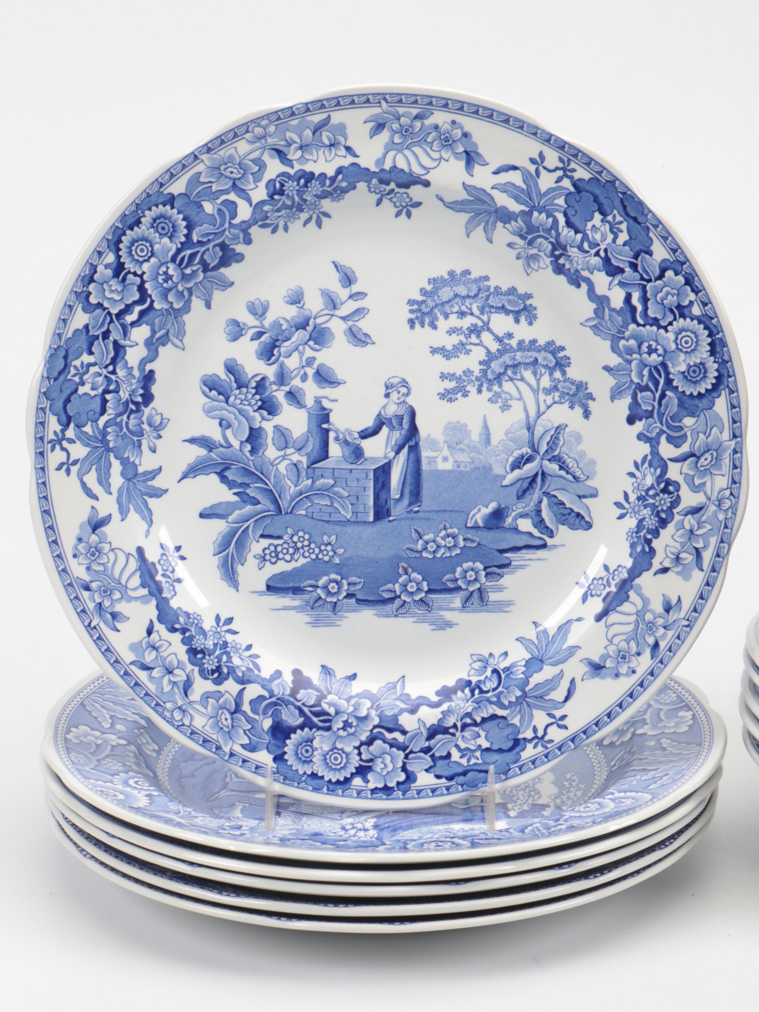 Spode "Blue Room" Collection Ceramic Dinnerware