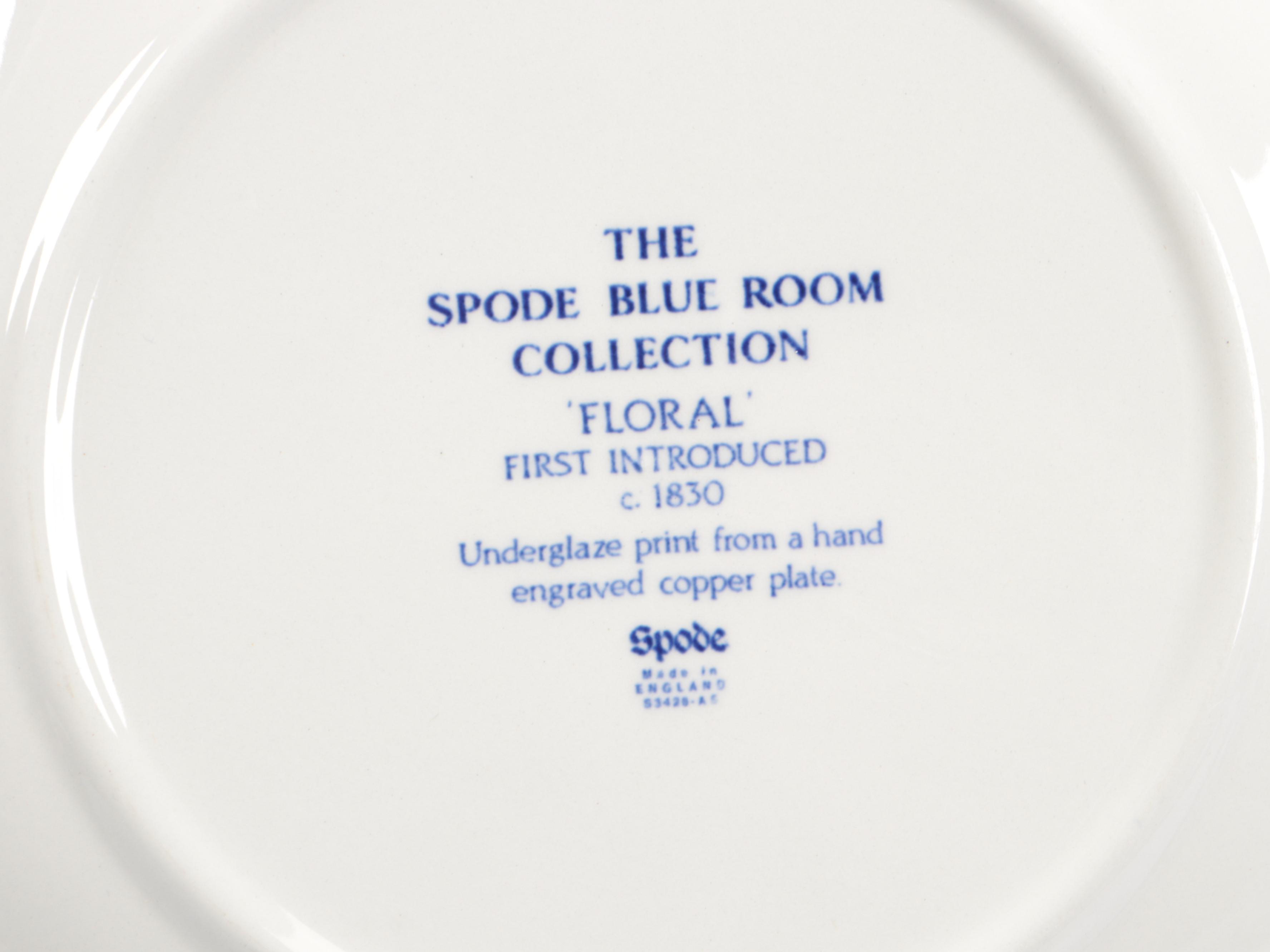 Spode "Blue Room" Collection Ceramic Dinnerware