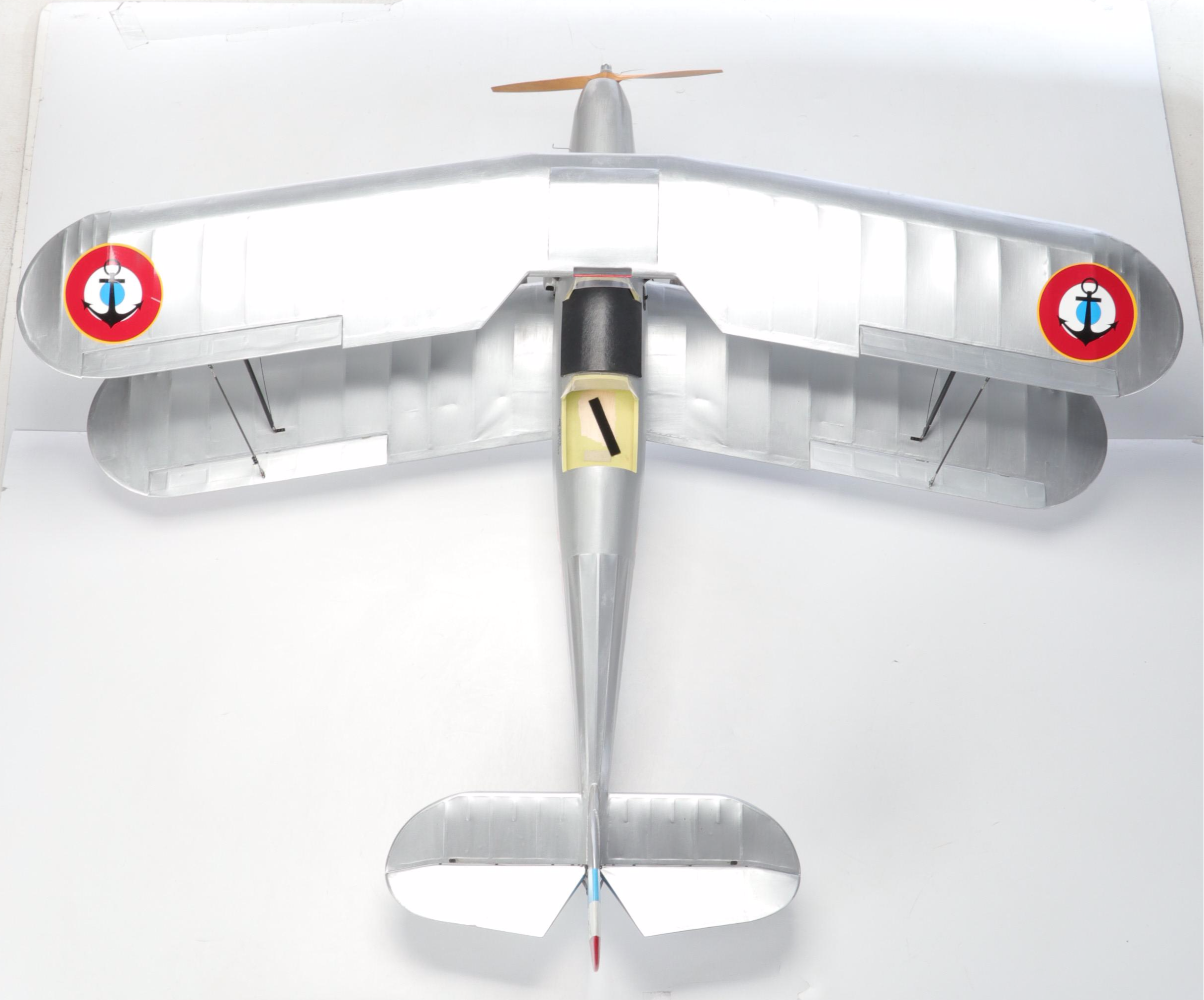 Scale Model SV4C Remote Control Biplane