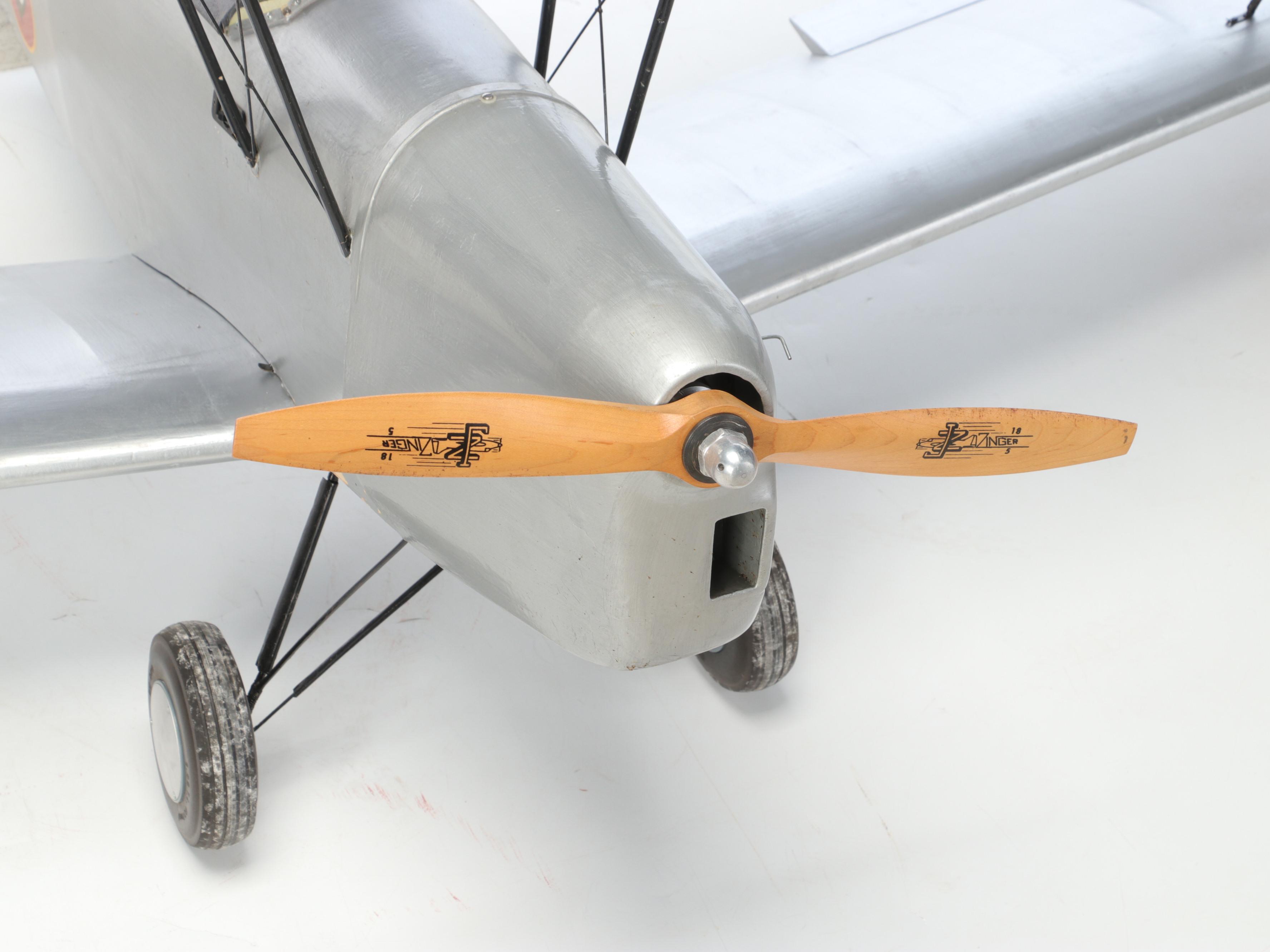 Scale Model SV4C Remote Control Biplane