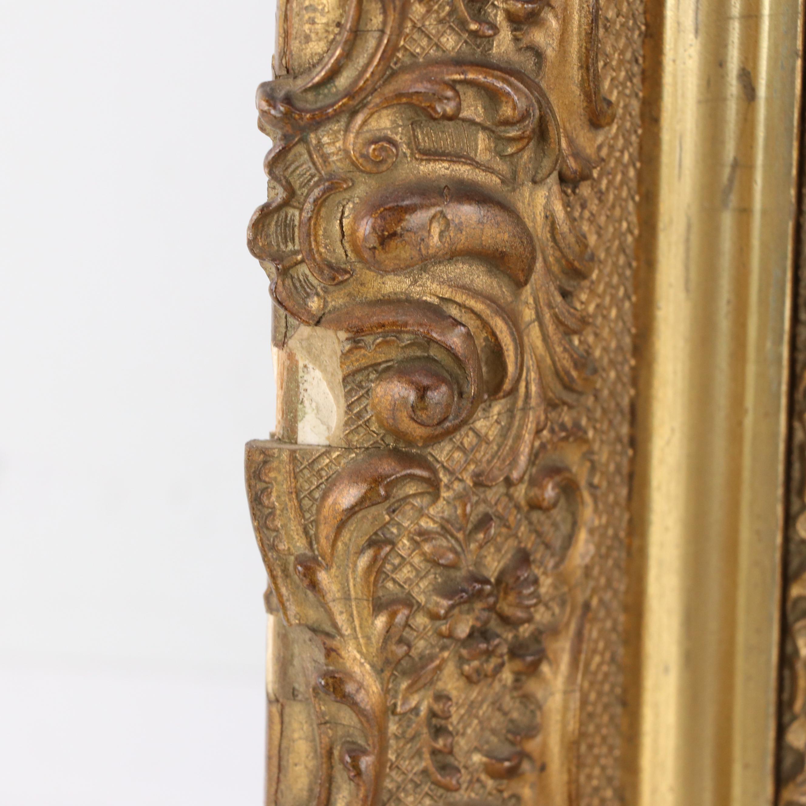 Oil Painting of Shipwreck at Sea with Crashing Waves