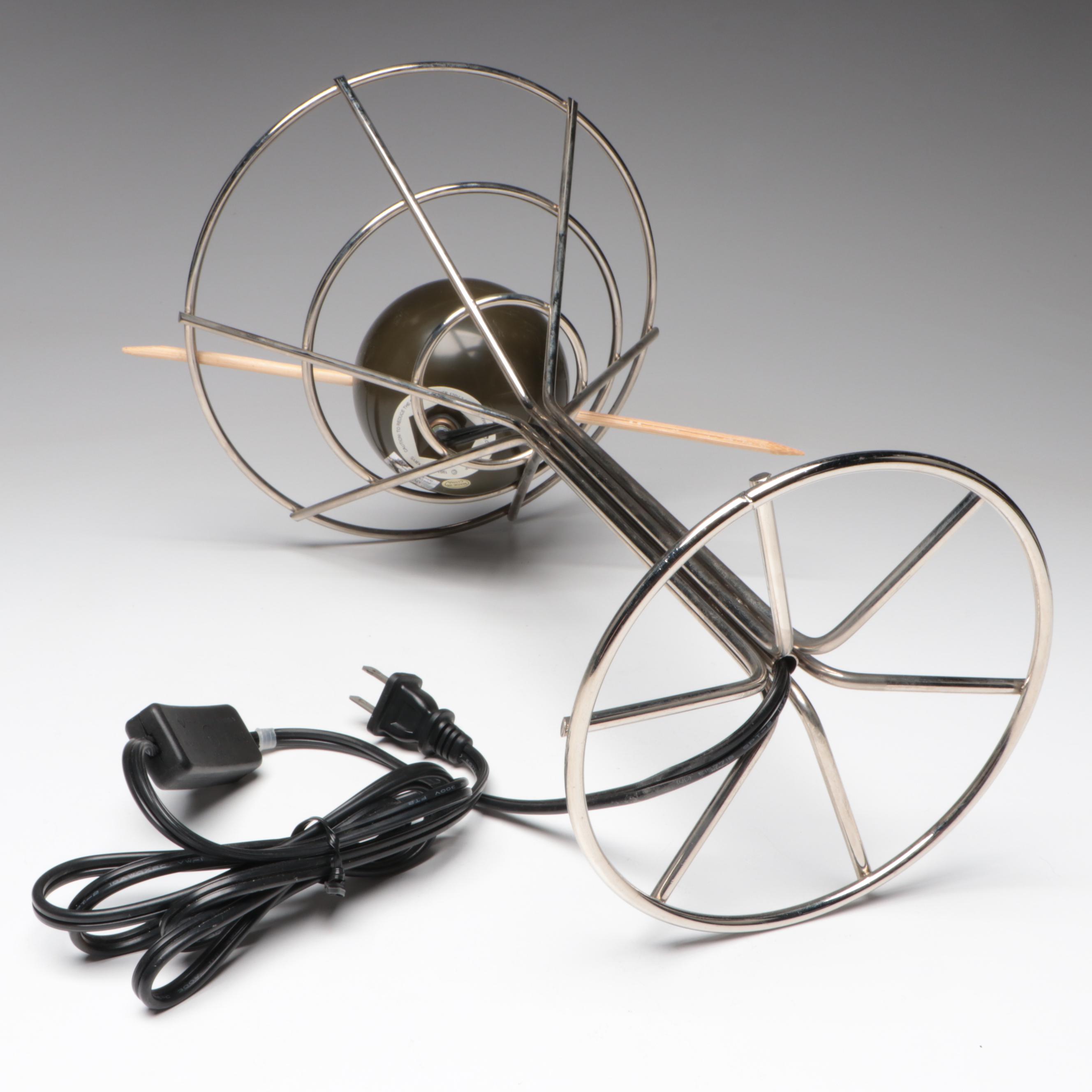 David Krys Oversized Martini Glass With Olive Novelty Lamp, 1993