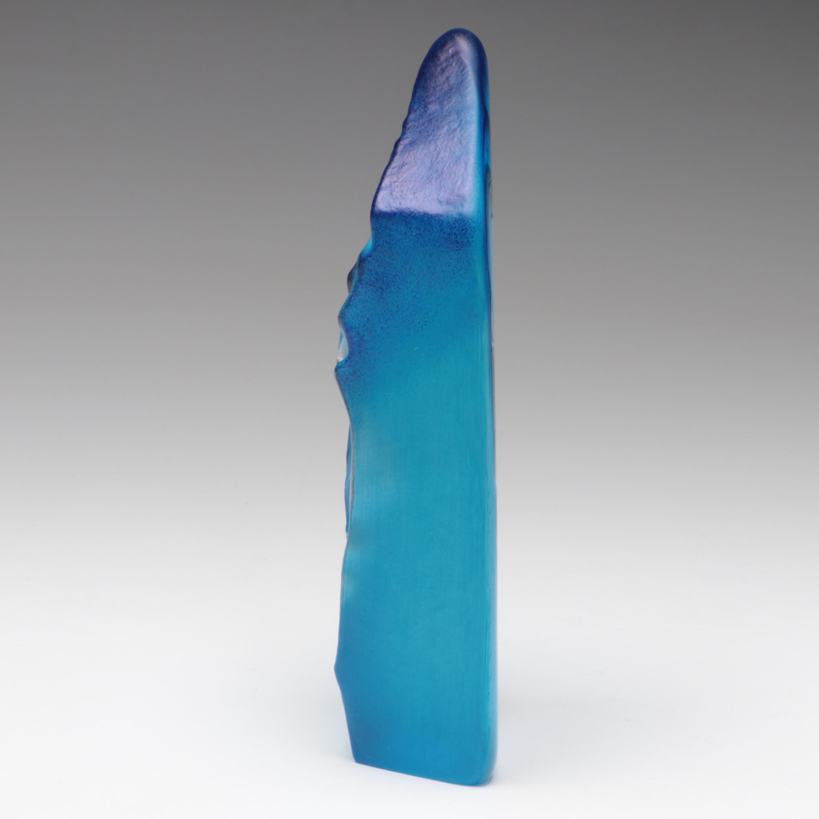 Mats Jonasson for Målerås "Batzeba" Glass Block Figurine