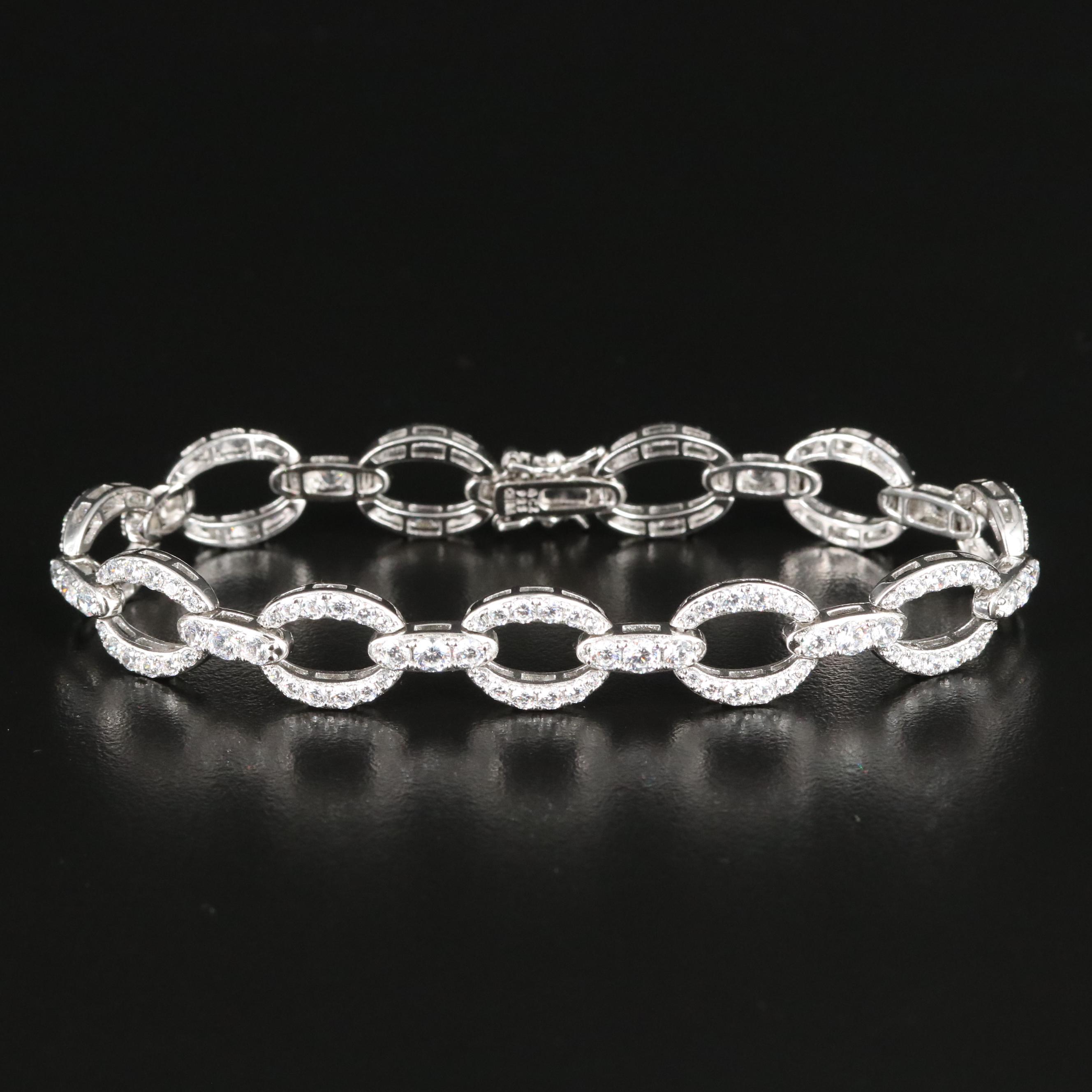 Sterling CZ Bracelet