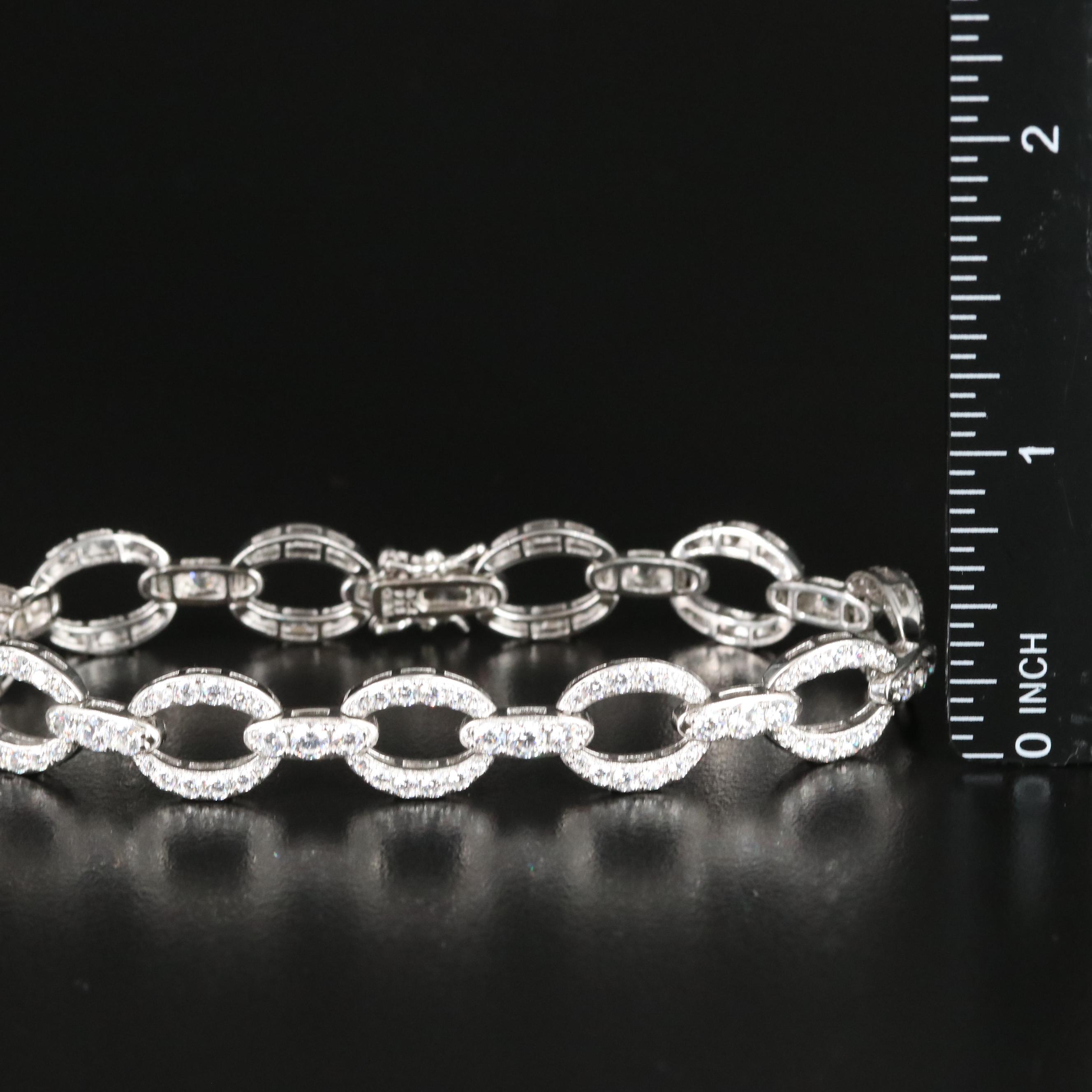 Sterling CZ Bracelet