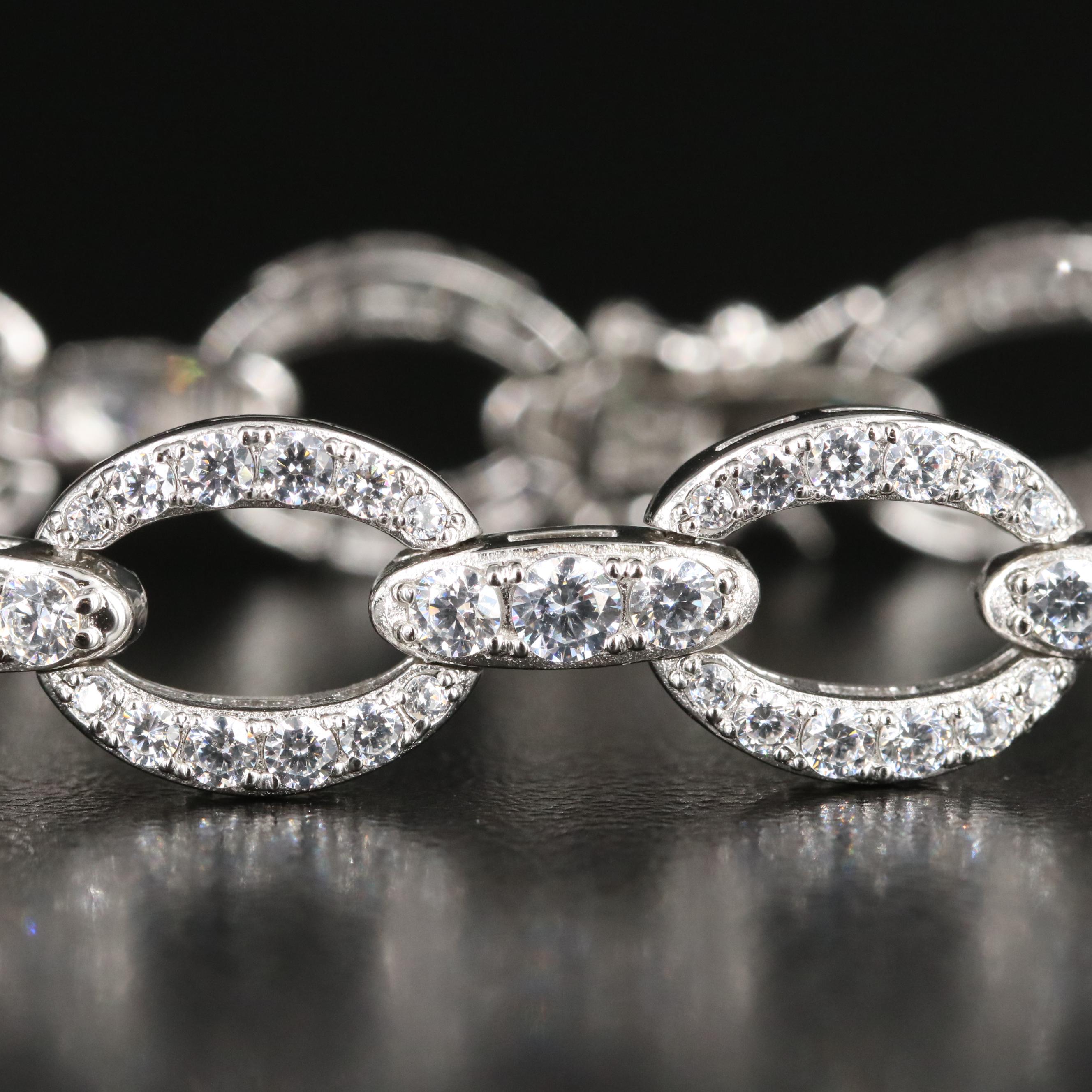 Sterling CZ Bracelet