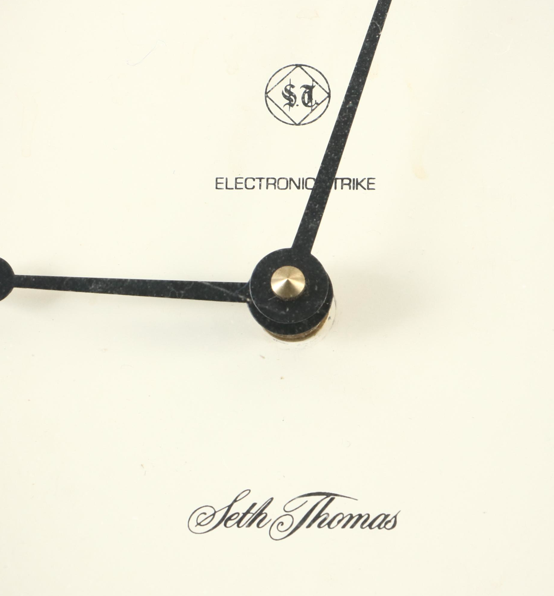 Seth Thomas by Talley "Drop Octagon" Wooden Wall Clock