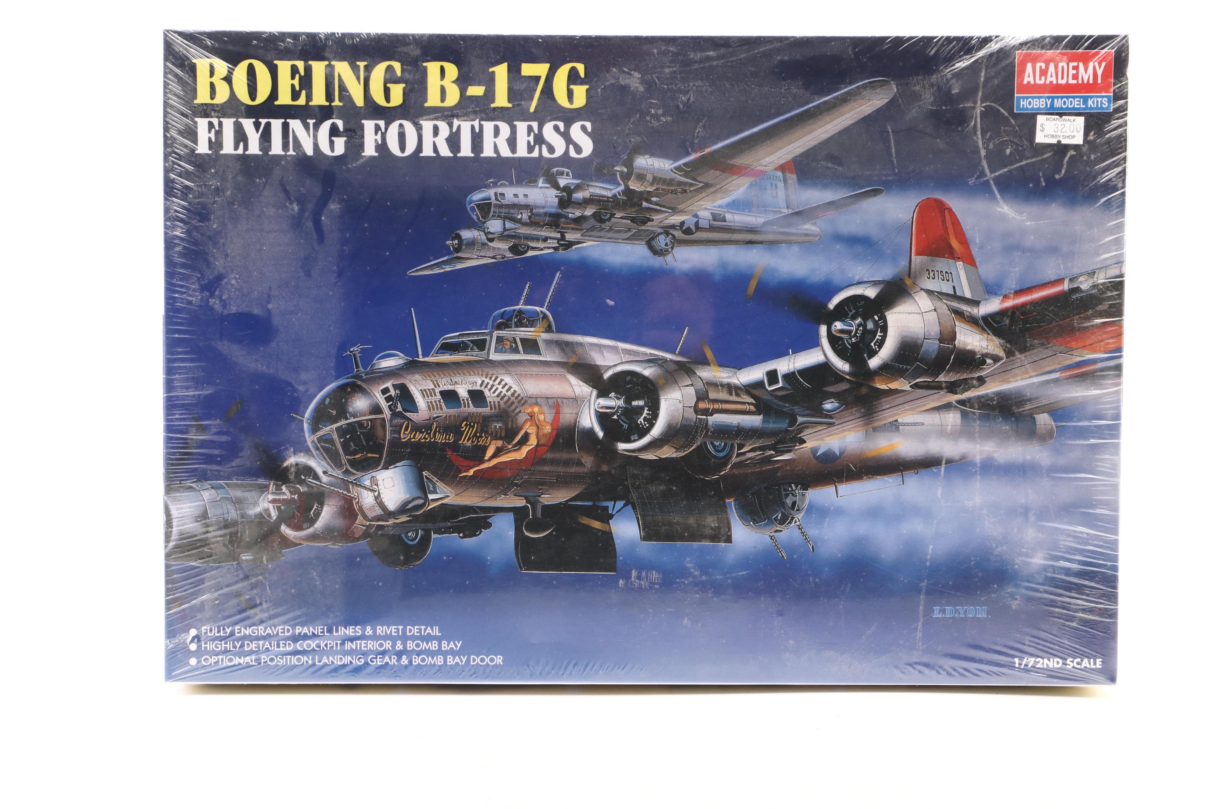 Hellcat, Boeing B-17G, Dauntless and More Model Airplane Kits