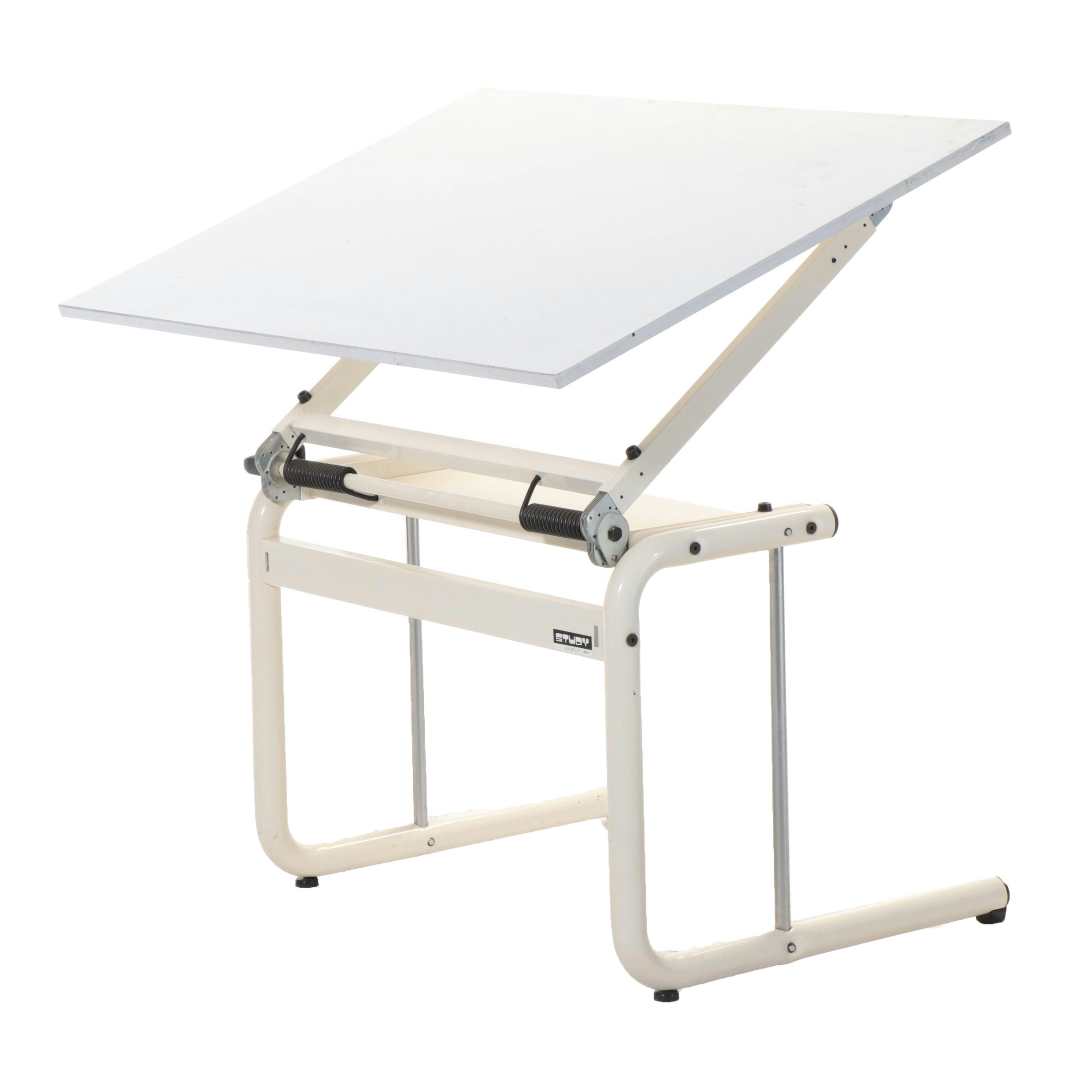 Neolt Italian Metal Base Adjustable Drafting Table