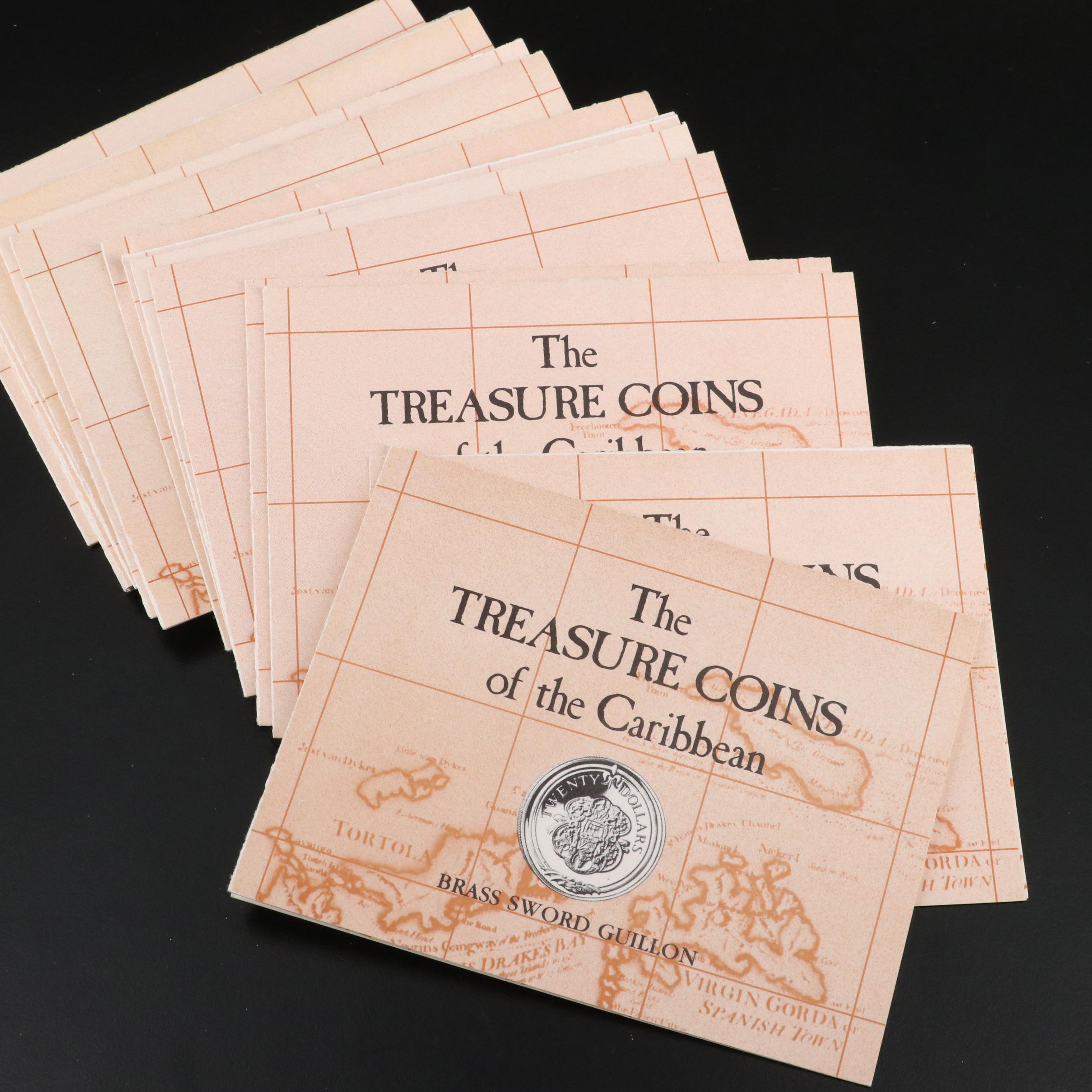 "Treasure Coins of the Caribbean" Coin Set, 1985