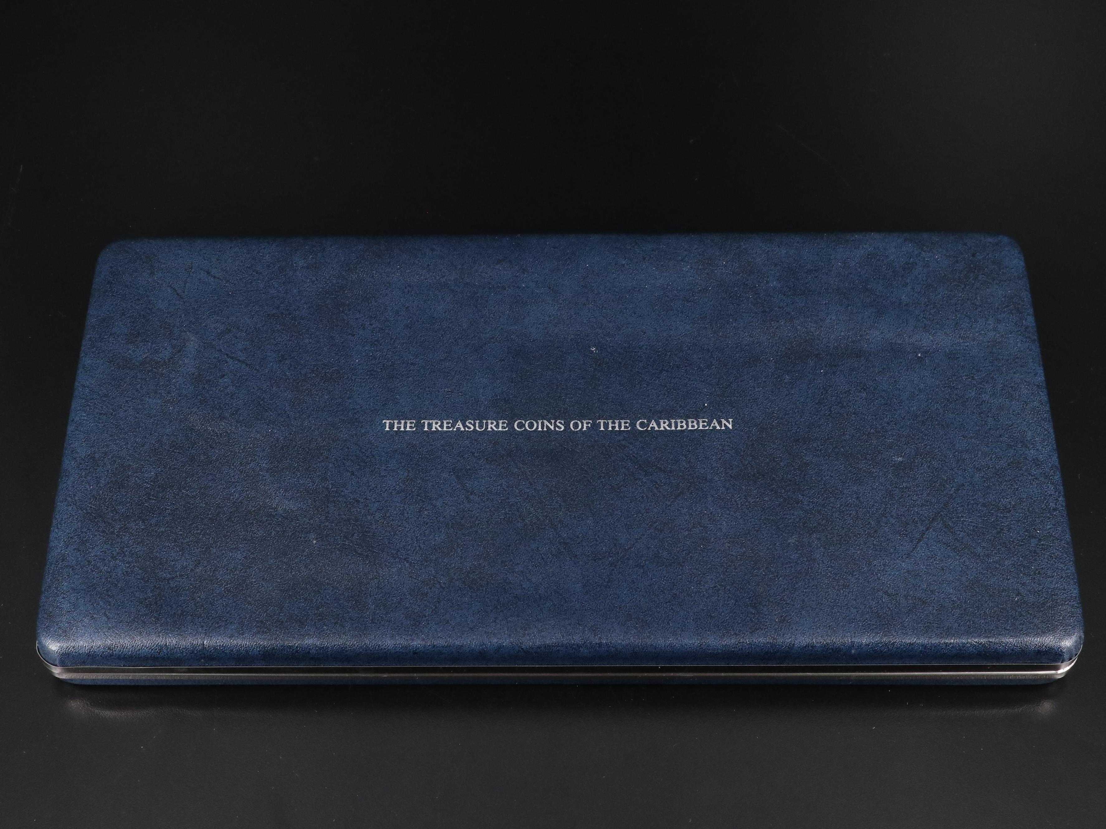 "Treasure Coins of the Caribbean" Coin Set, 1985