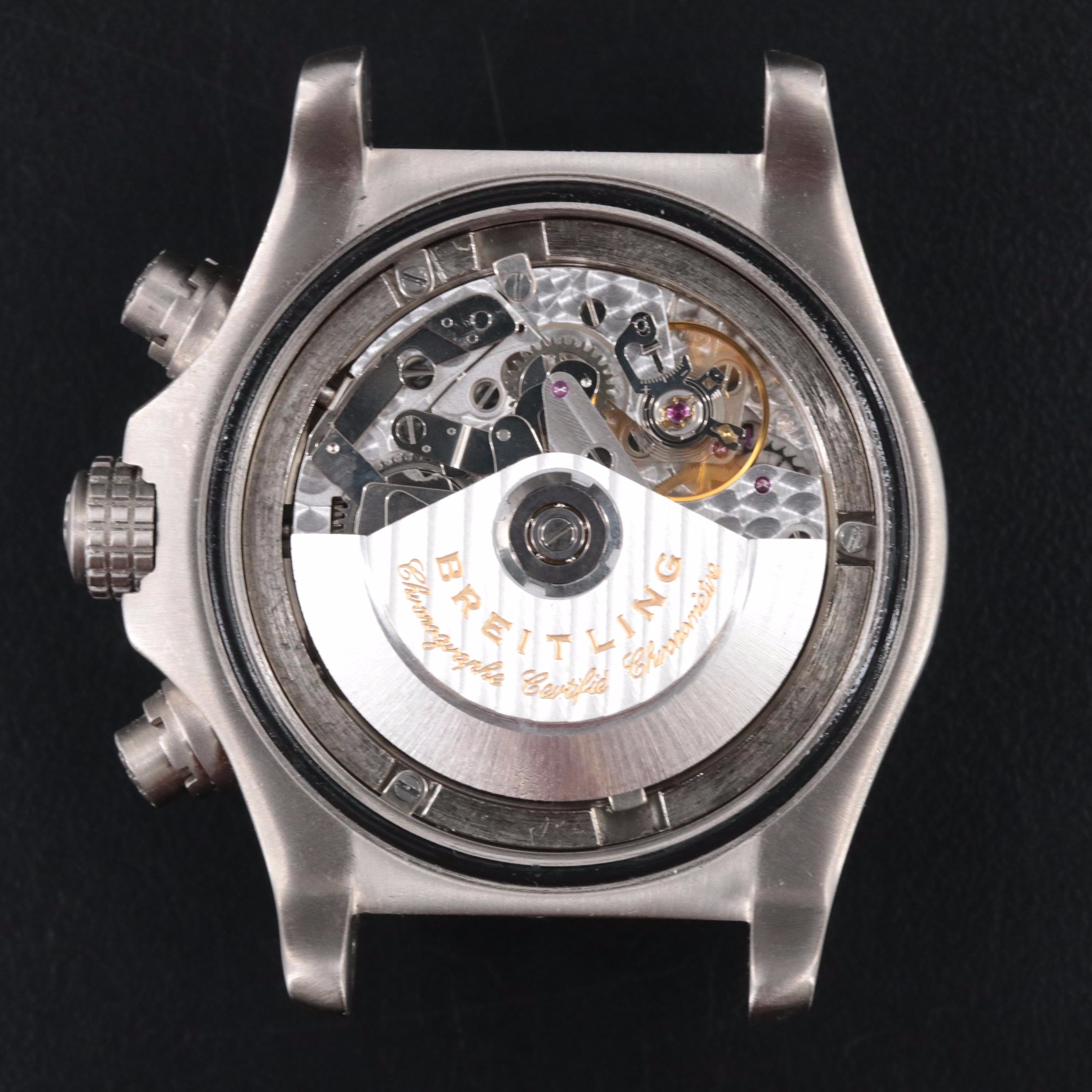 Breitling Avenger Chronograph Titanium Blue 44MM Automatic Watch