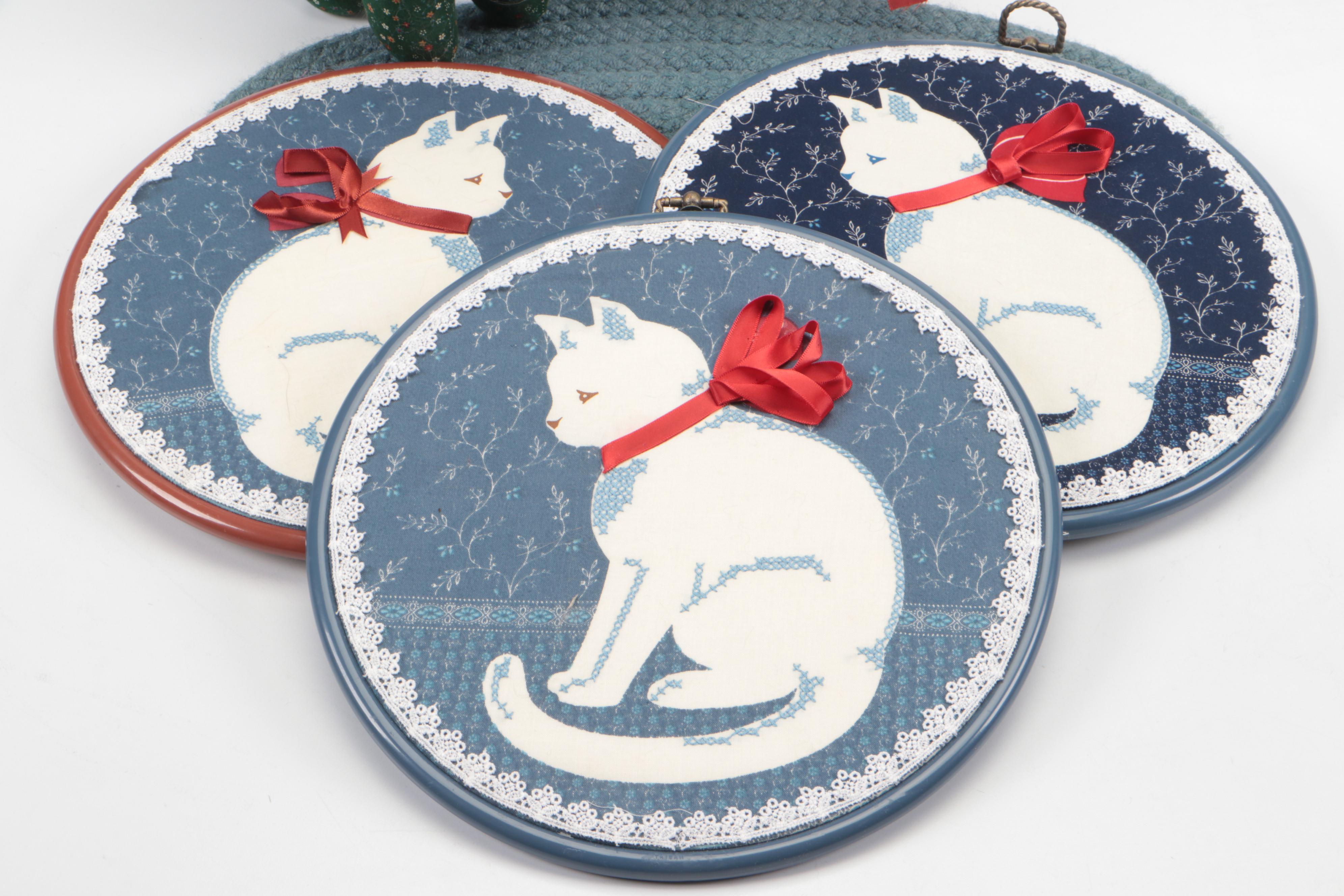 Sandicast "Tabby-Red" Figurine with Fabric Cat Figurines and More