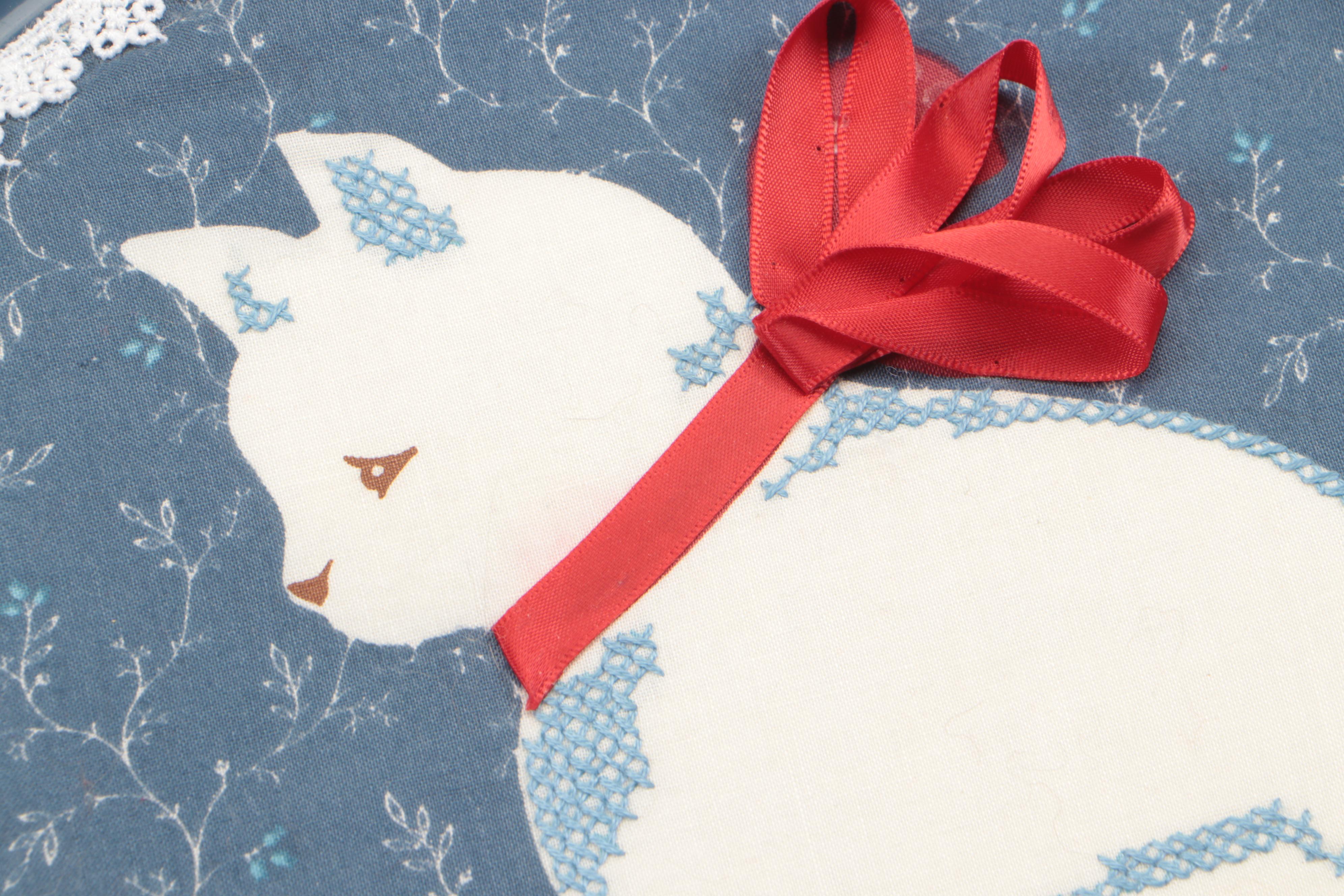 Sandicast "Tabby-Red" Figurine with Fabric Cat Figurines and More