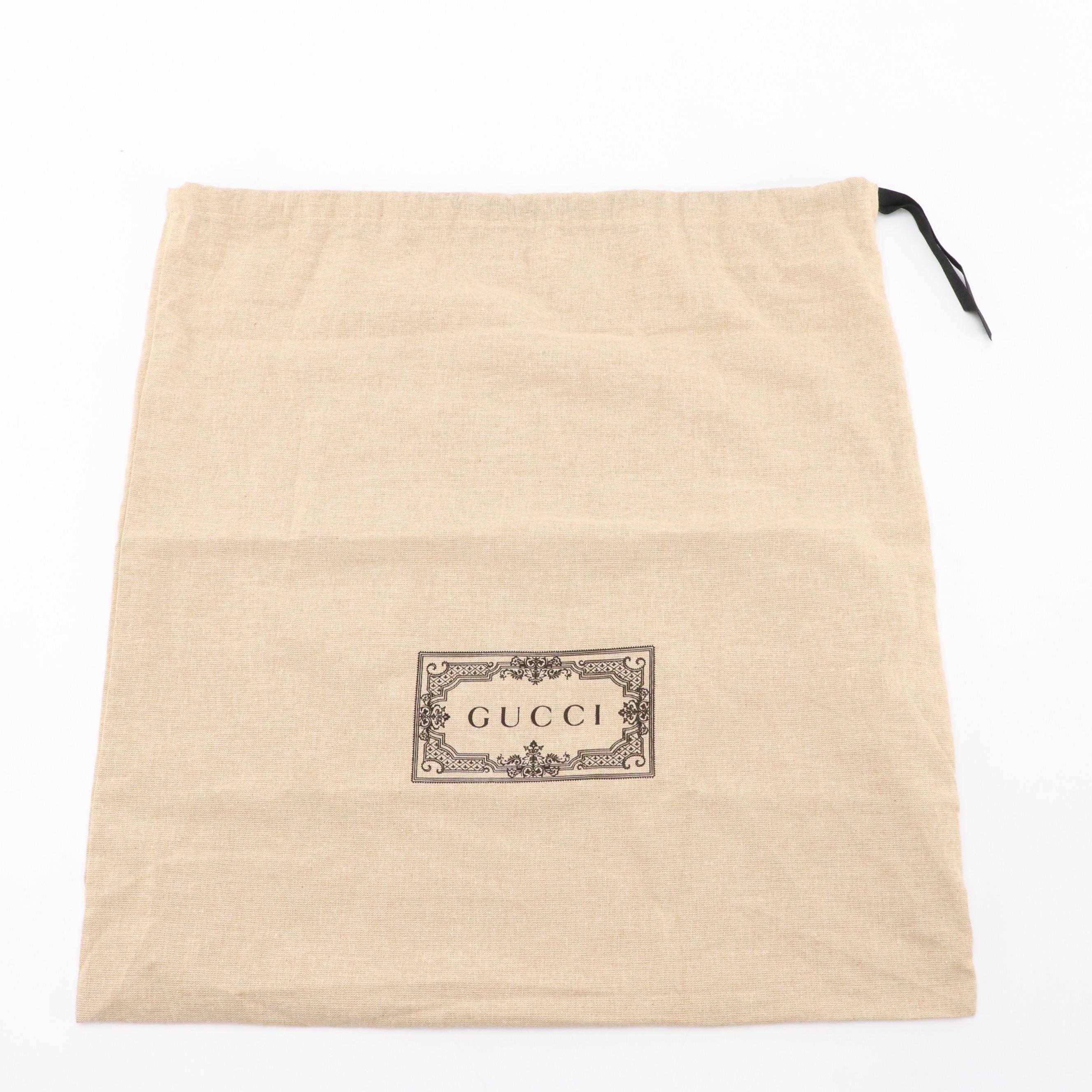 Gucci Horsebit 1955 Large Shoulder Bag in Textured Leather with Web Strap