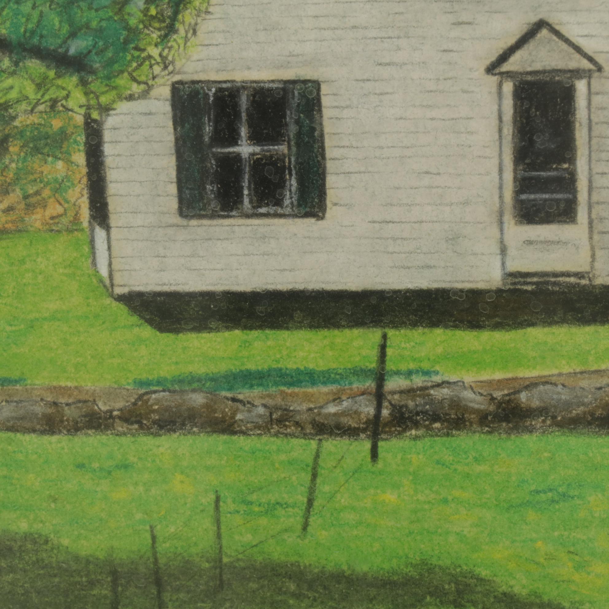 Colored Pencil Landscape Drawings