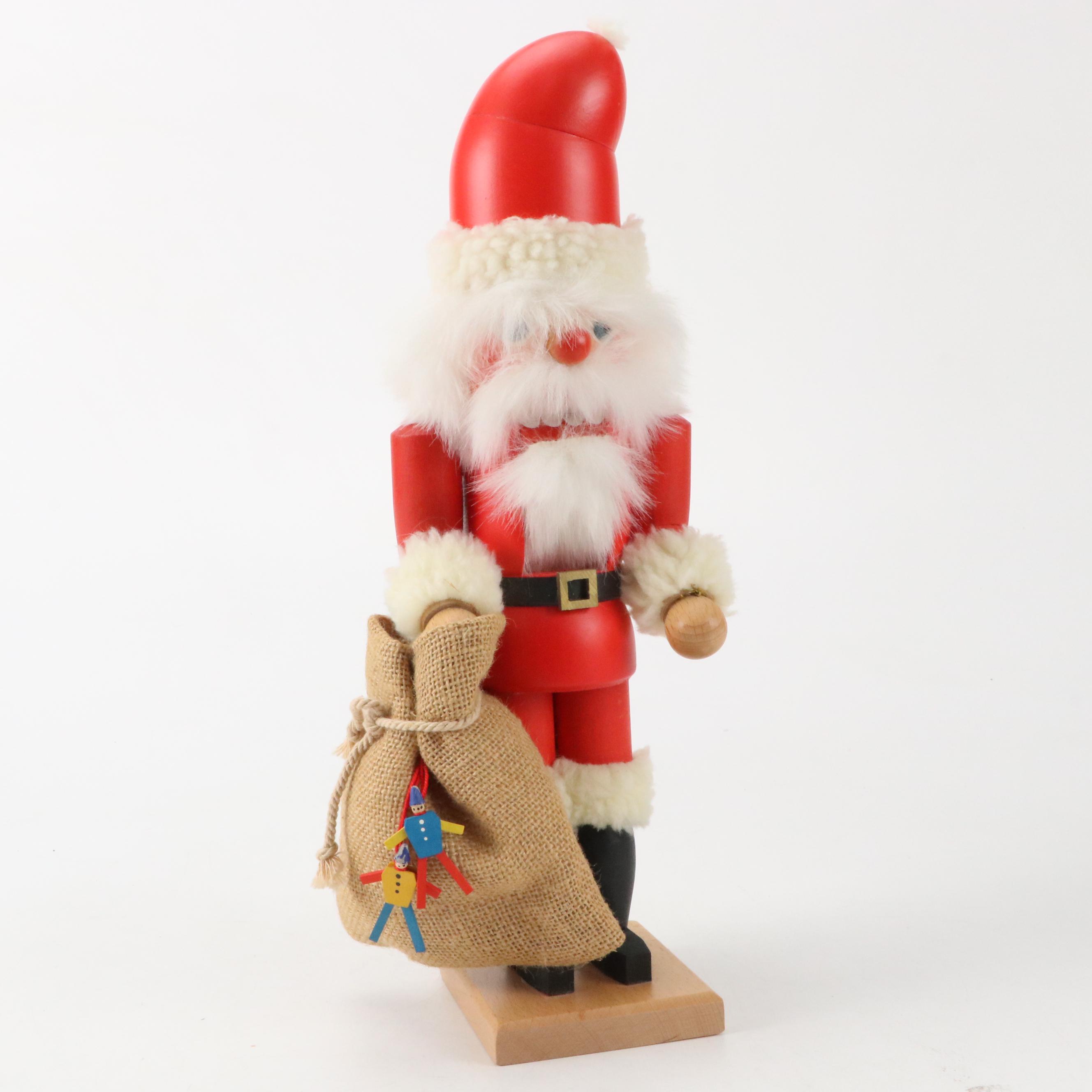 Steinbach and Christian Ulbricht Handmade Painted Wood Nutcrackers