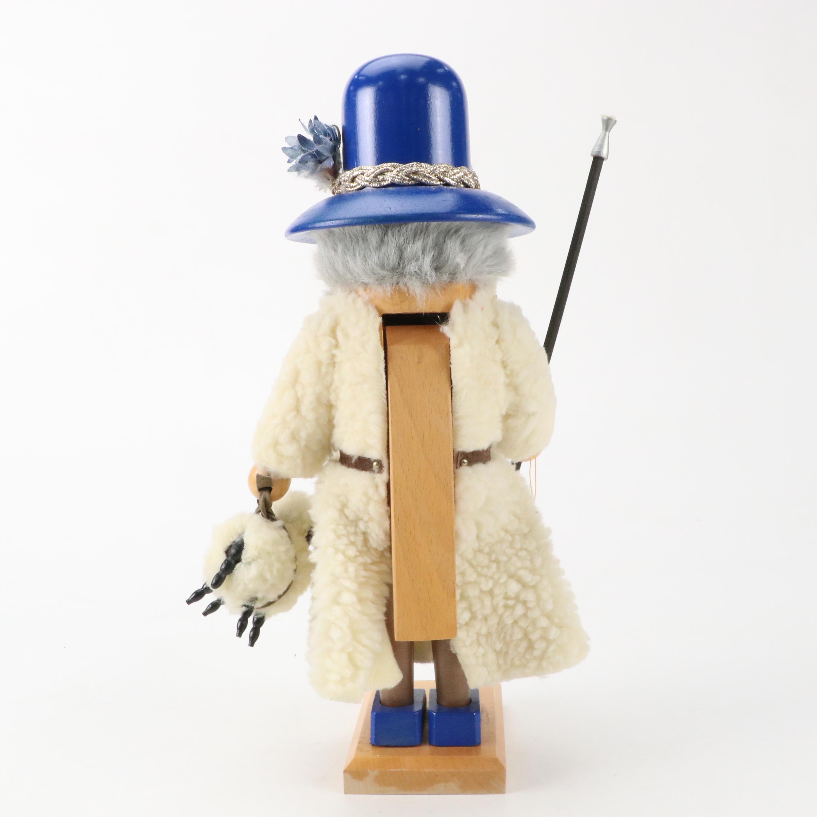 Steinbach and Christian Ulbricht Handmade Painted Wood Nutcrackers