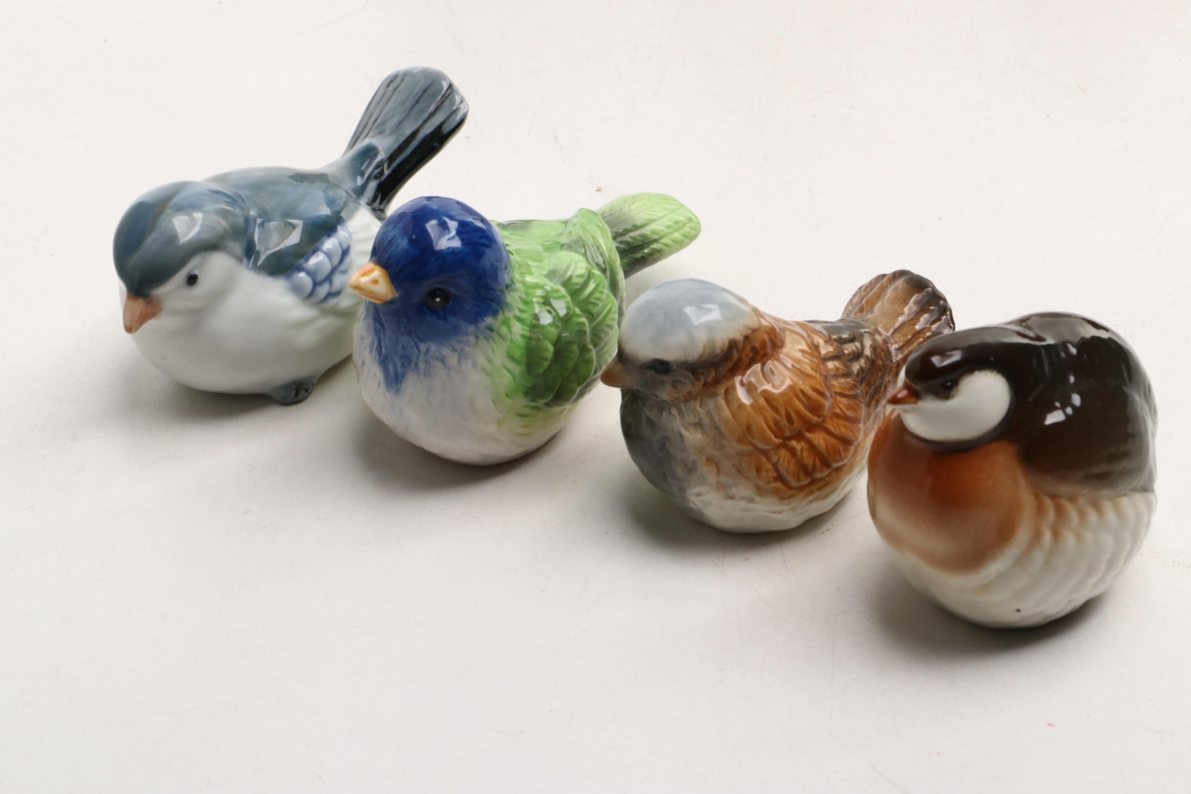 Goebel, Royal Copenhagen, Otagiri and More Bird Figurines and Shaker