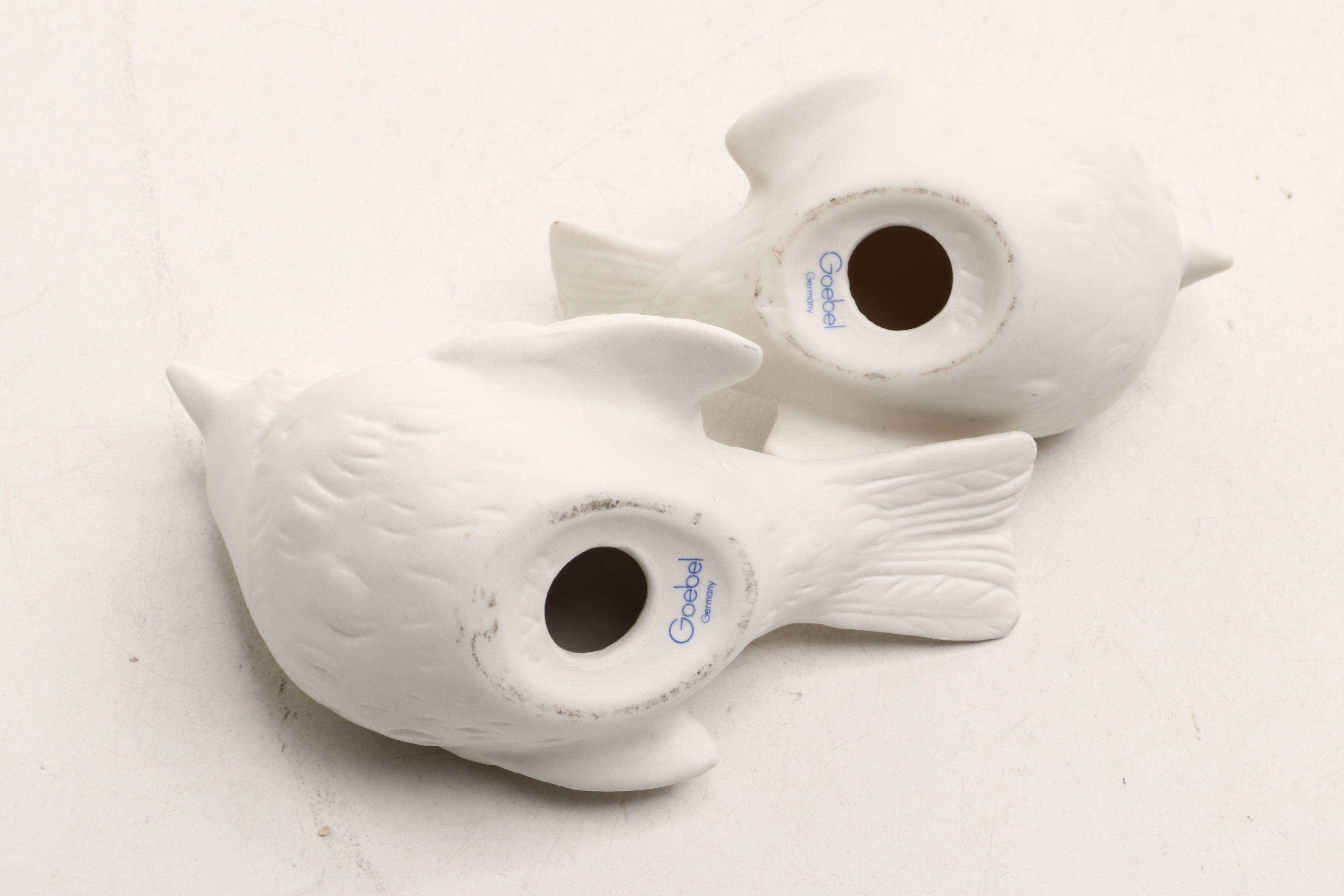 Goebel, Royal Copenhagen, Otagiri and More Bird Figurines and Shaker