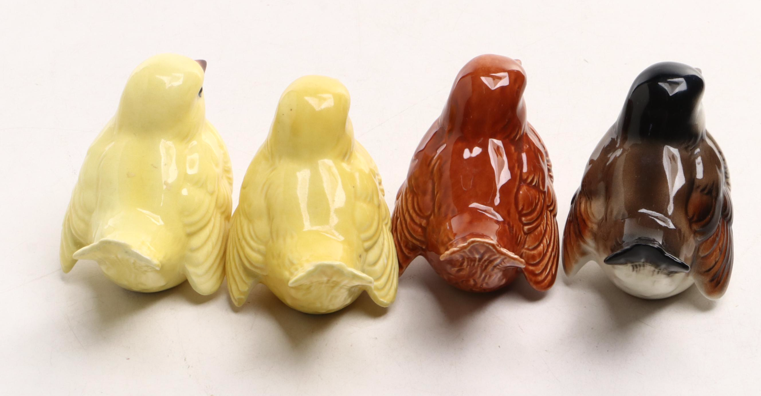 Goebel, Royal Copenhagen, Otagiri and More Bird Figurines and Shaker