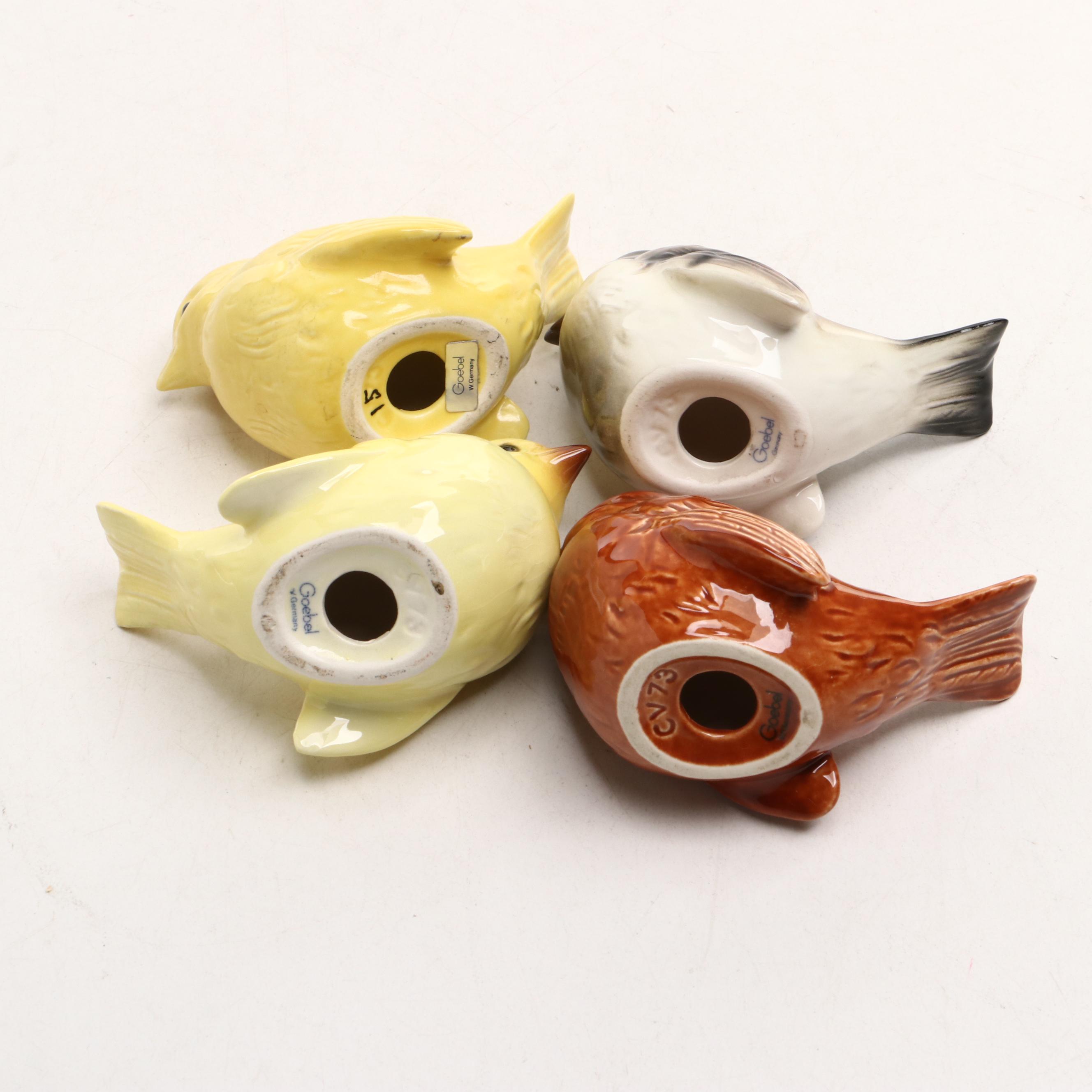 Goebel, Royal Copenhagen, Otagiri and More Bird Figurines and Shaker