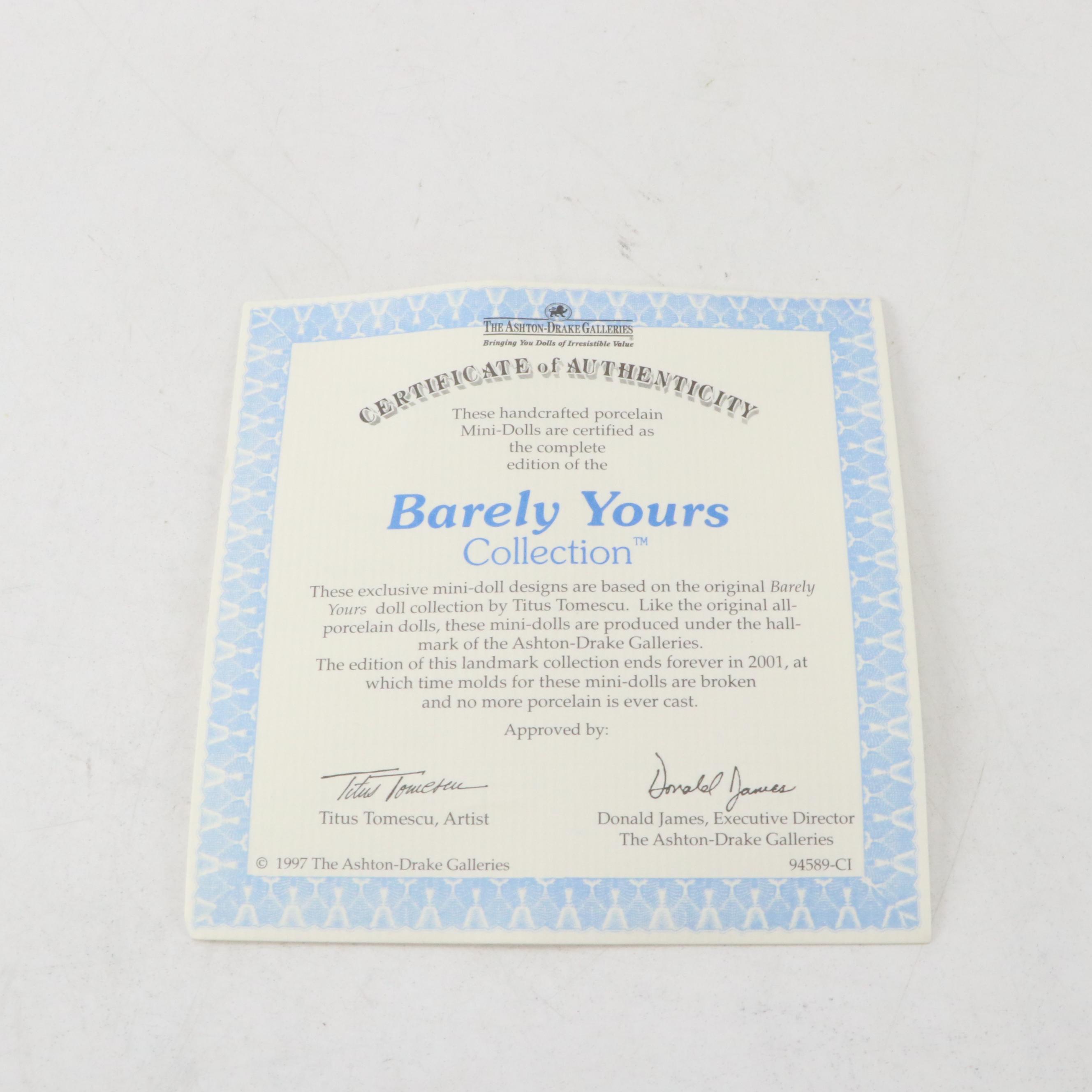 The Ashton-Drake Galleries Bisque Collector Dolls