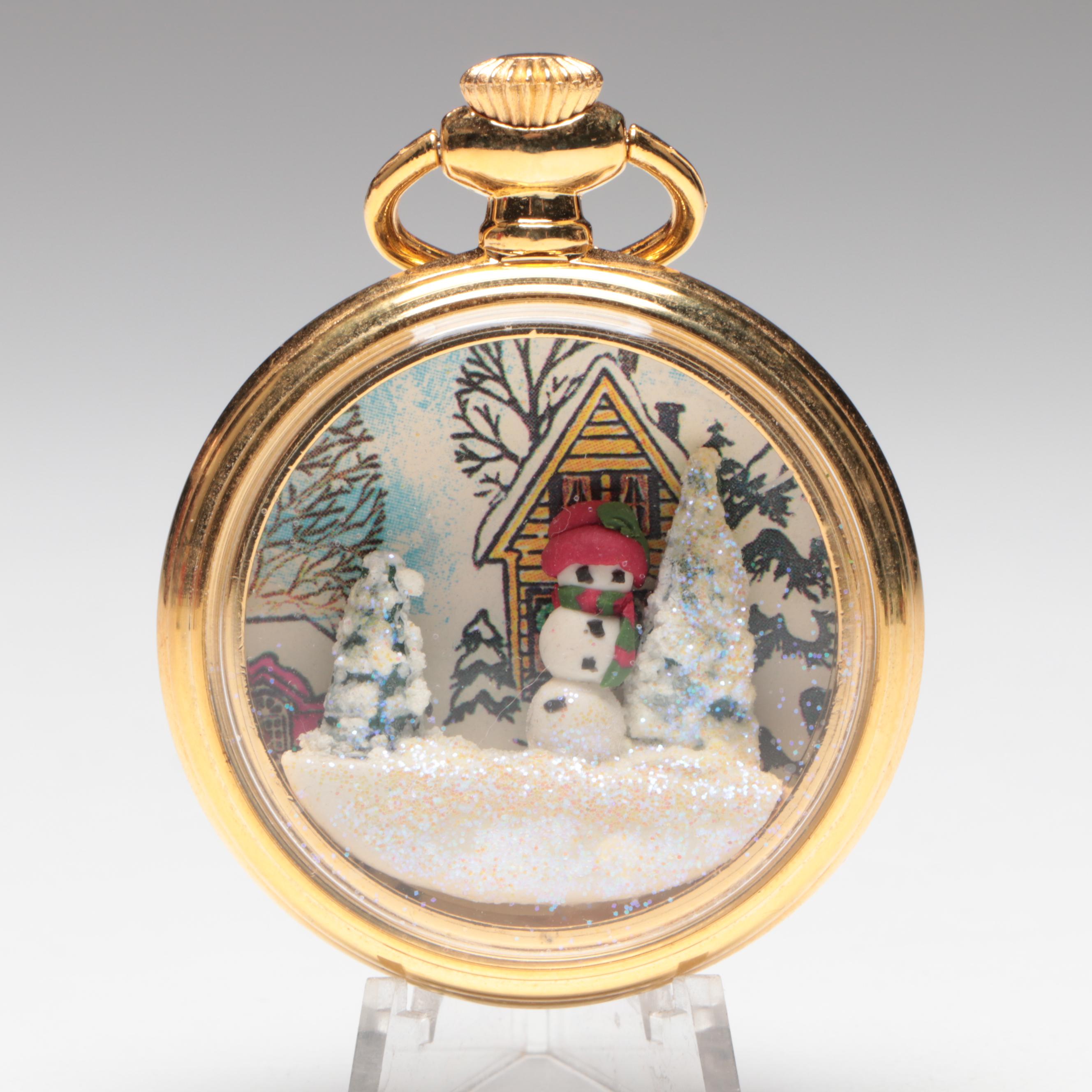 Plush Snowman Figure, Santa and Christmas Tree Displays, Ornaments and More