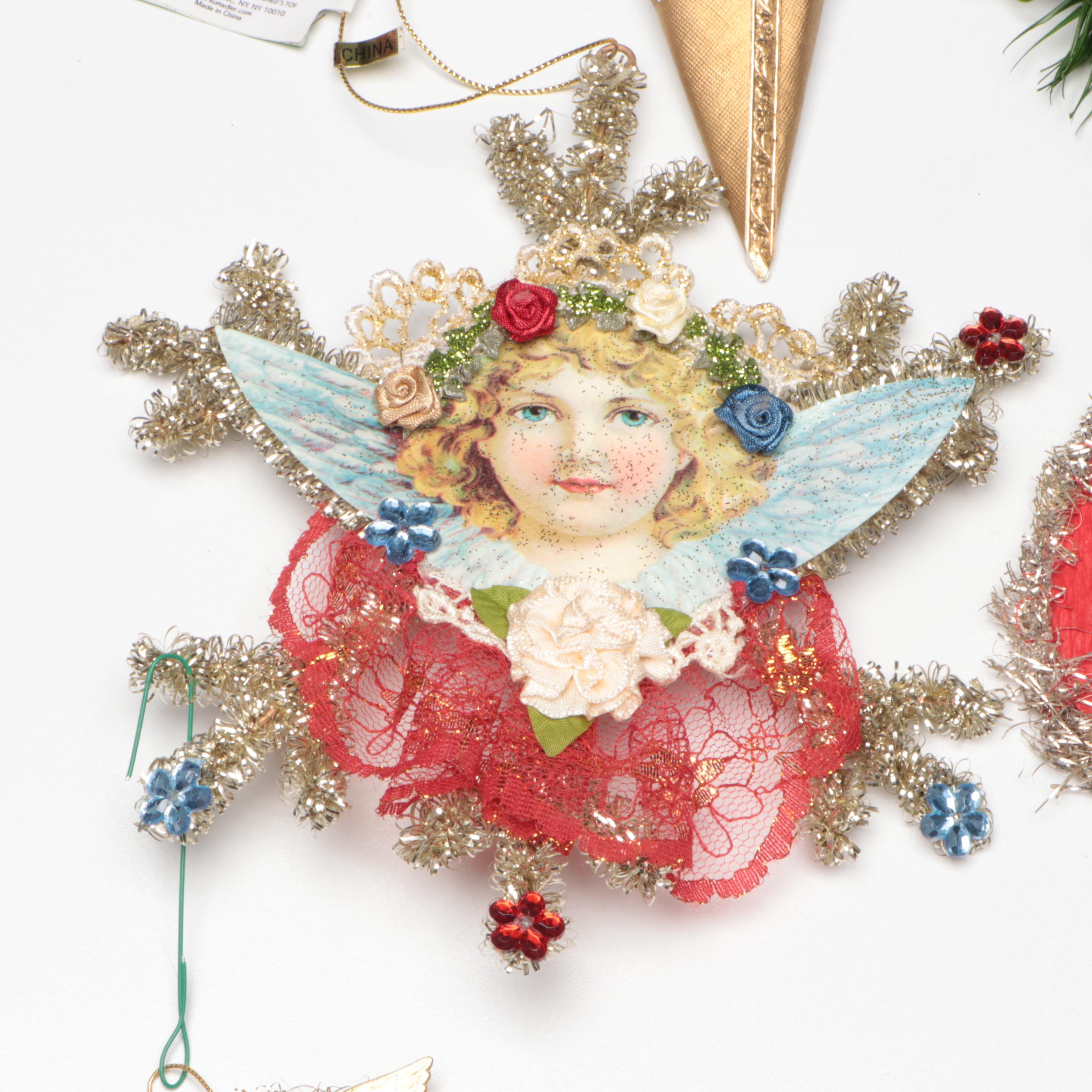 Plush Snowman Figure, Santa and Christmas Tree Displays, Ornaments and More