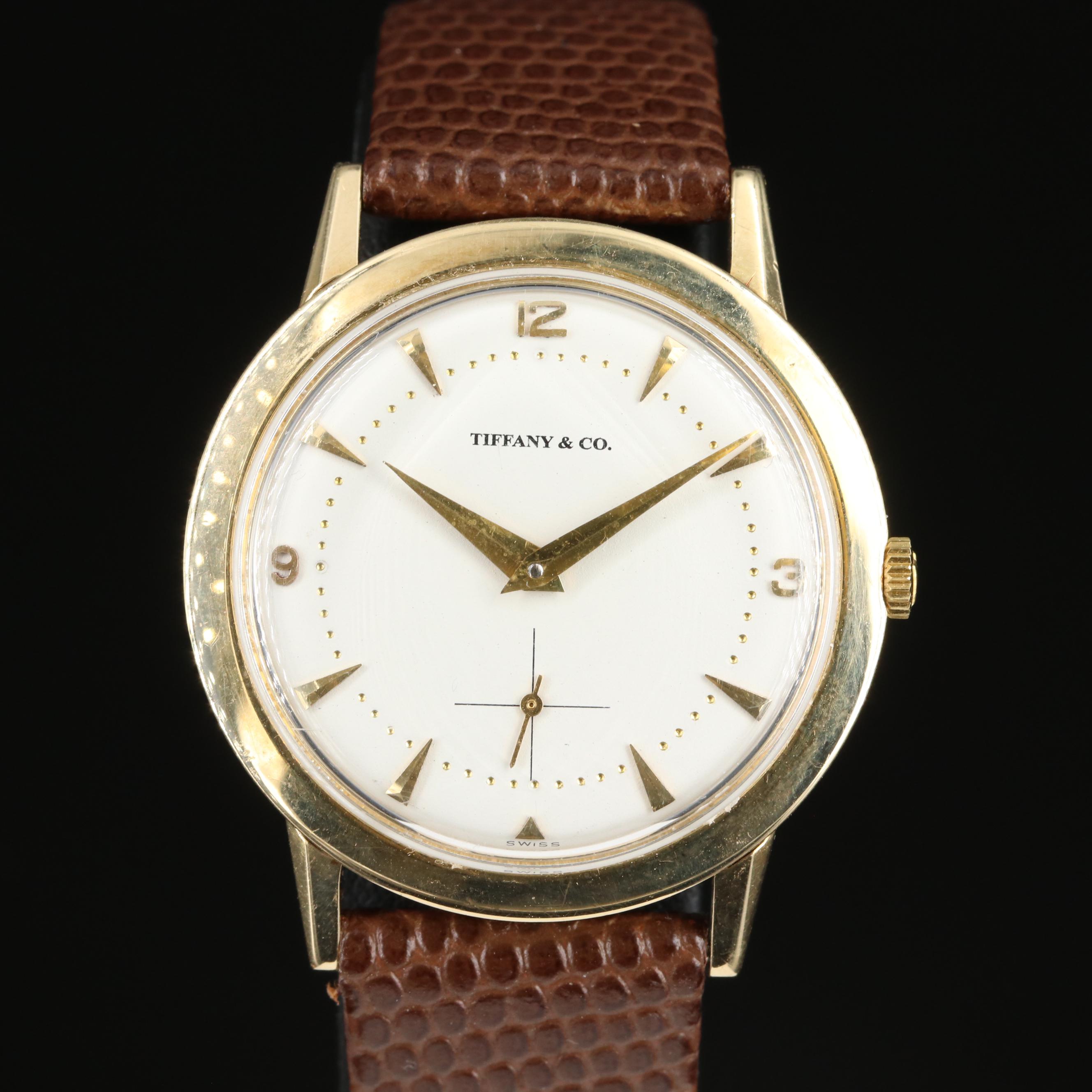 Movado for Tiffany 14K Automatic Watch EBTH