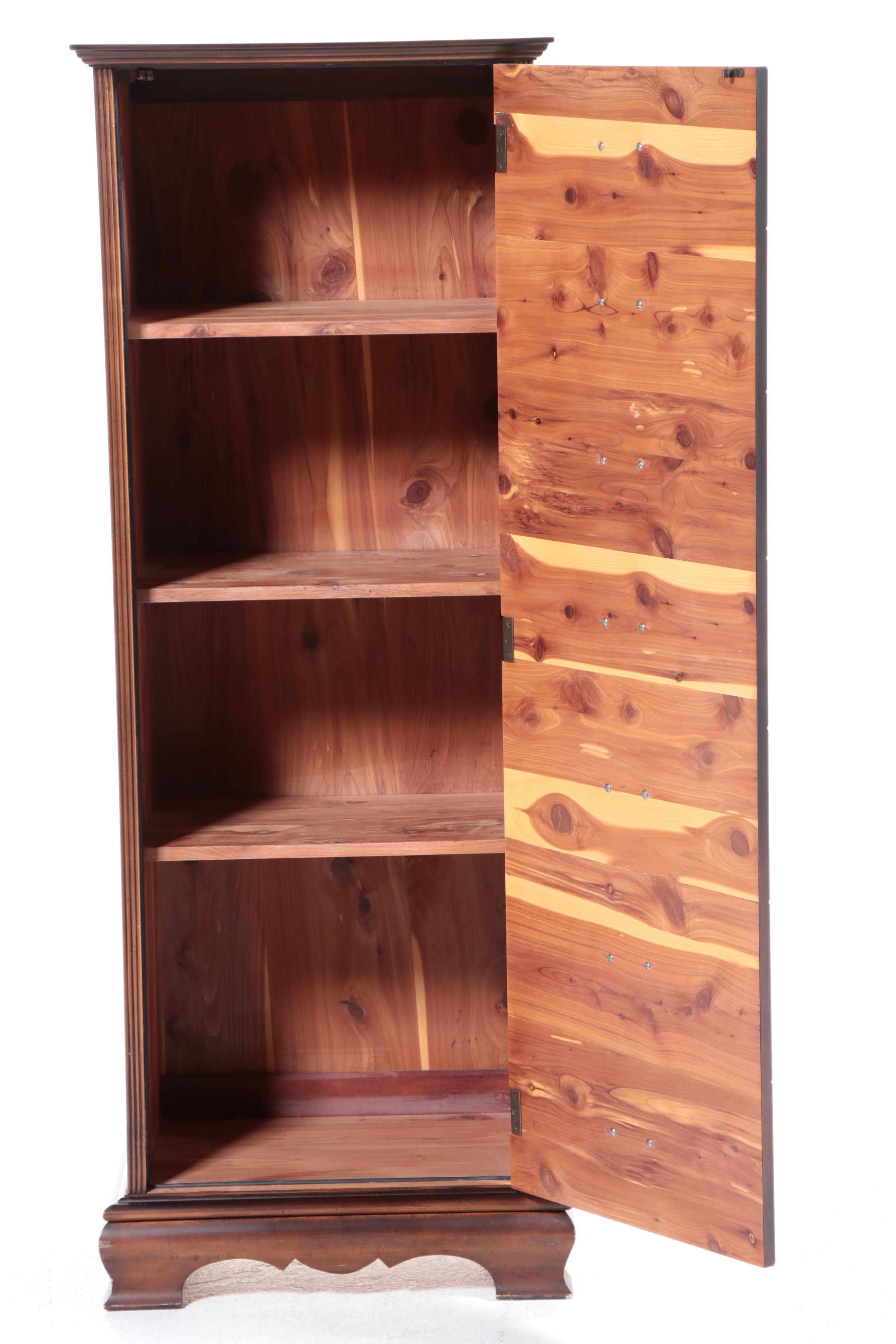 Lane "Armoire Collection" Federal Style Cherrywood and Cedar Linen Cabinet