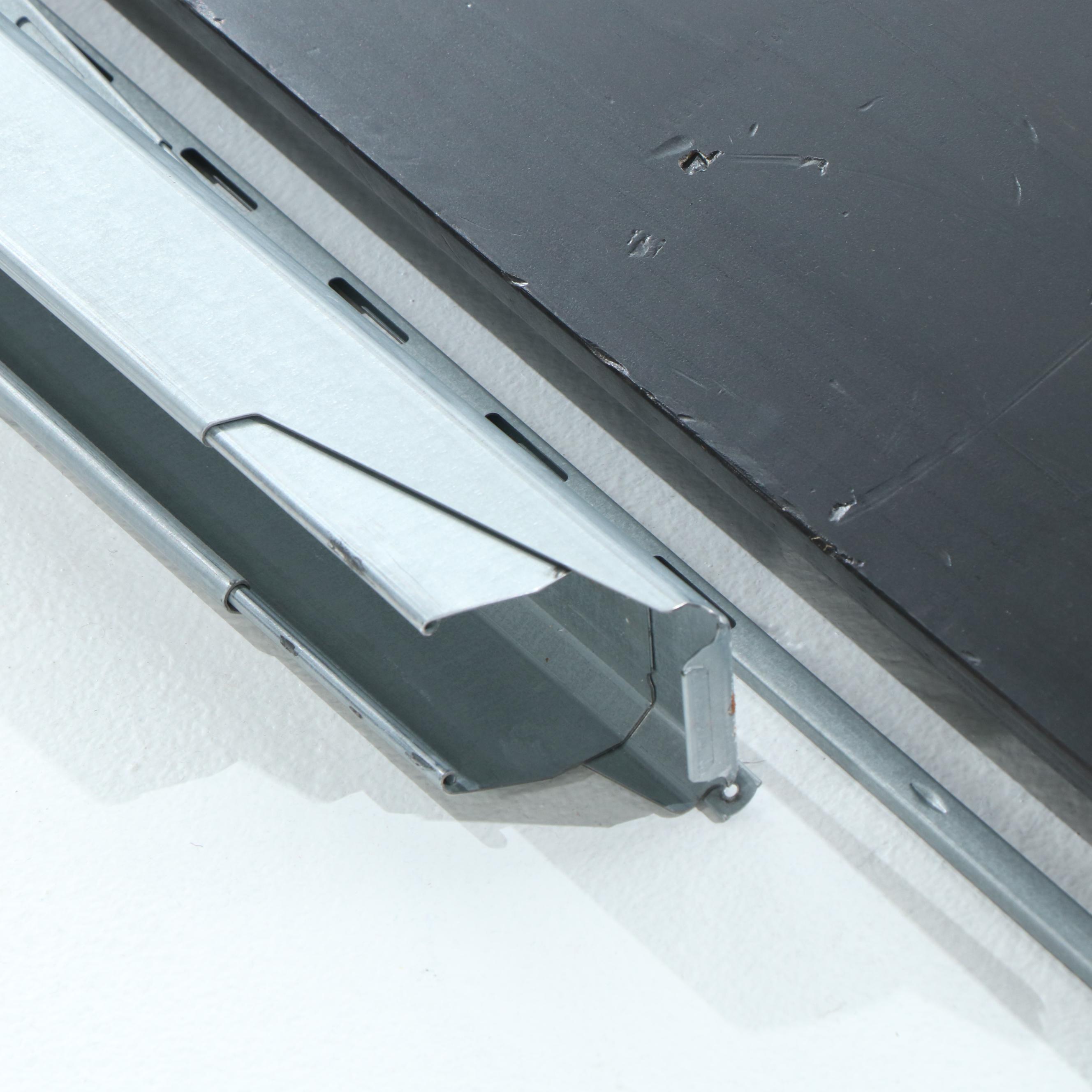 Carina Bengs for IKEA "Hemnes" Pine Queen Size Bed Frame in Black-Brown Finish