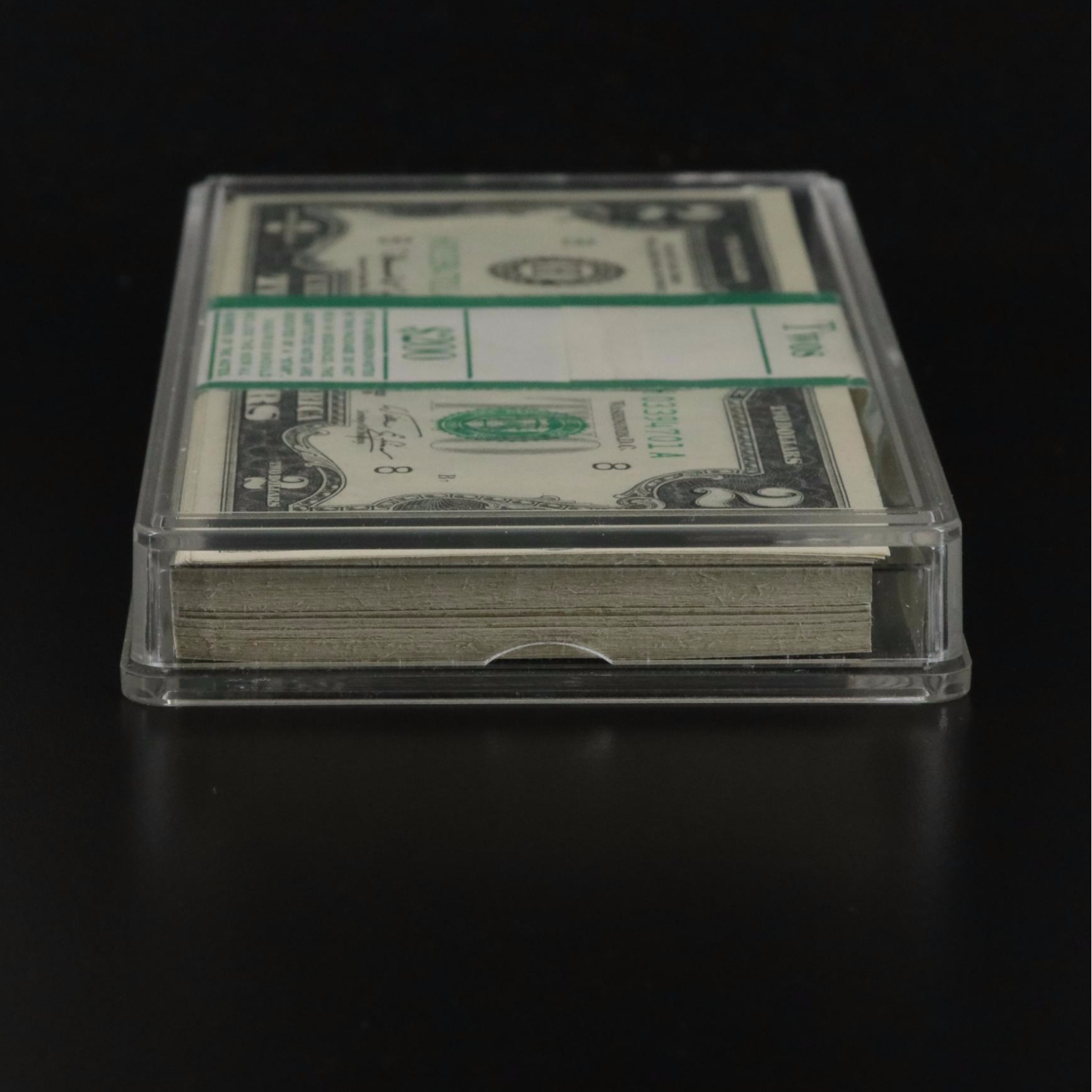 One Hundred 1976 $2 Dollar Federal Reserve Notes with Consecutive Serial Numbers