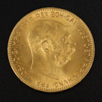 1915 Austria 20-Corona Gold Restrike Coin
