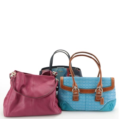 Coach and Calvin Klein Two-Way Handbag and Shoulder Bags